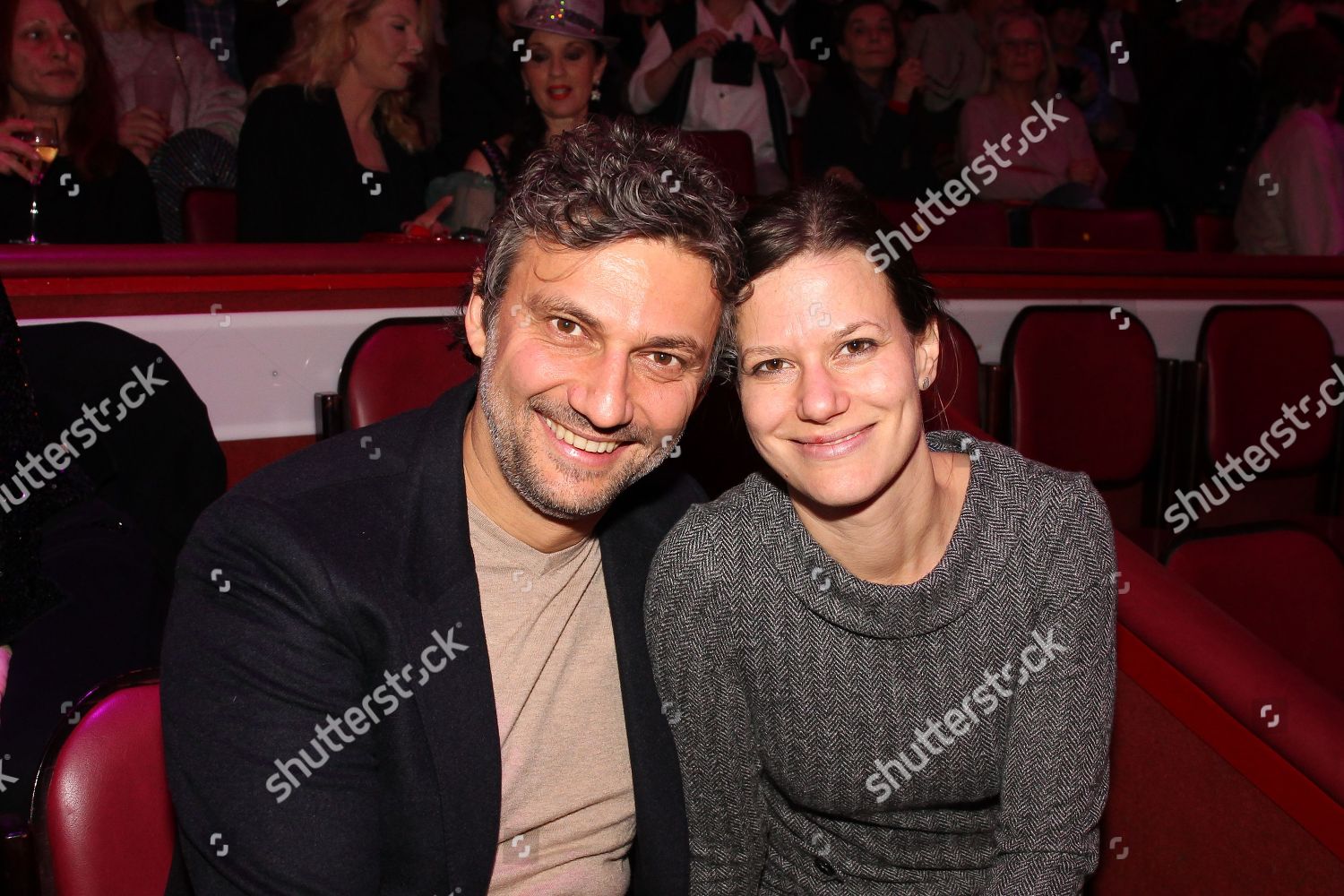 Jonas Kaufmann mit partner Christiane Lutz Editorial Stock Photo ...