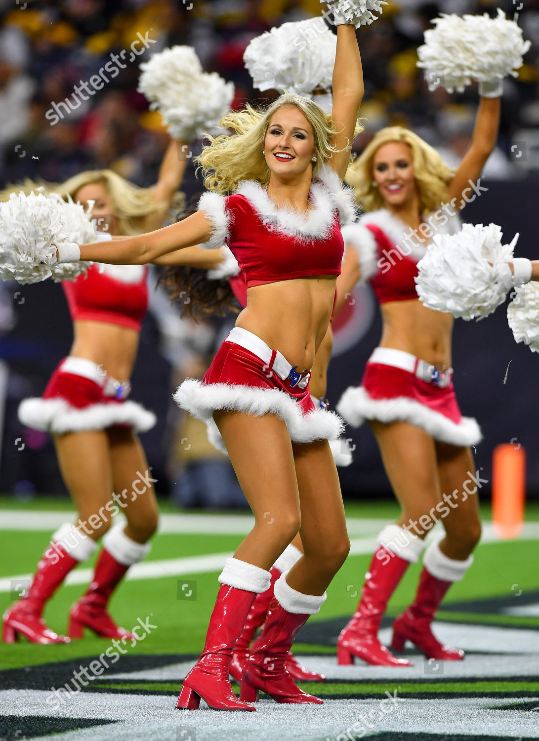 Houston Texans Cheerleaders During Nfl Game Editorial Stock Photo - Stock  Image