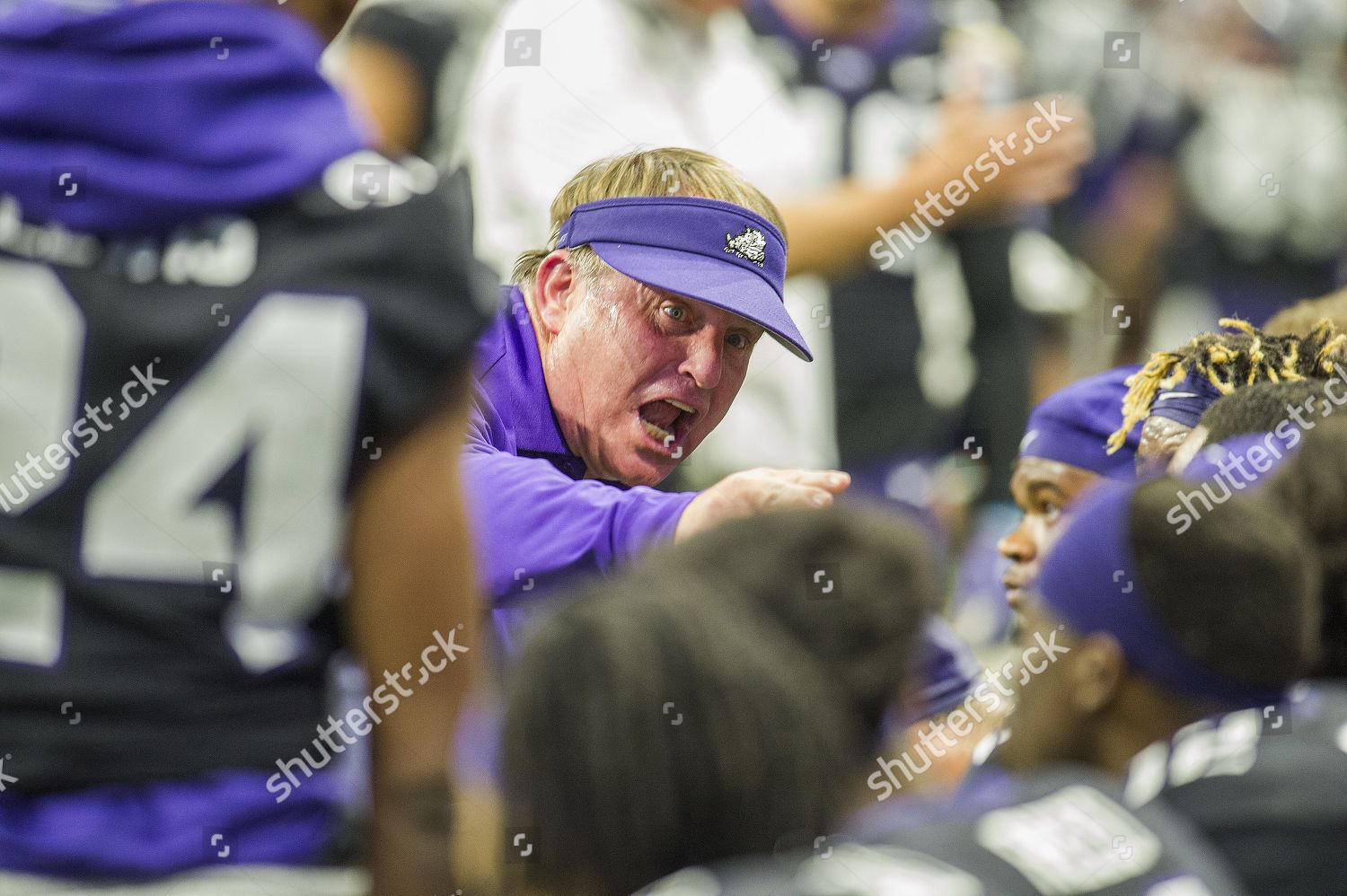 Tcu Head Coach Gary Patterson Action Editorial Stock Photo Stock Image Shutterstock