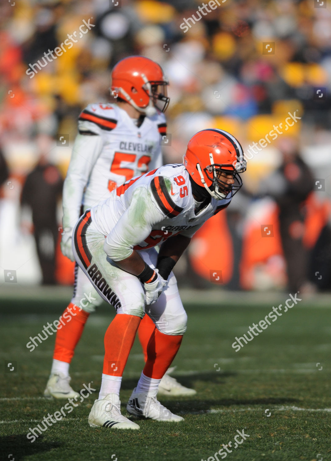 St 2017 Browns Myles Garrett 95 Editorial Stock Photo - Stock