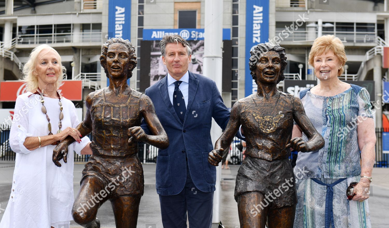 Sebastian Coe Marie Mathews Marlene Mathews Editorial Stock Photo