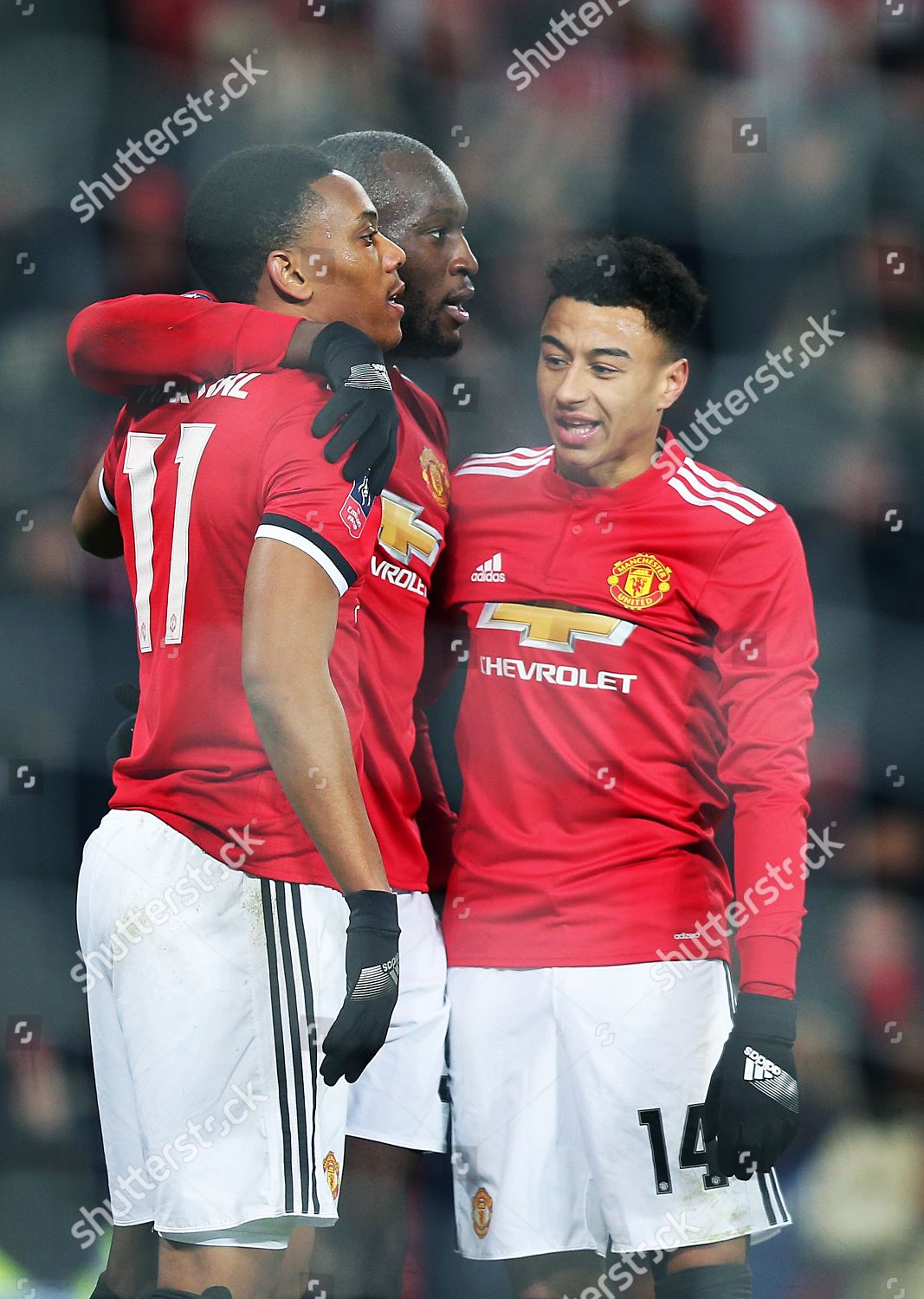 Romelu Lukaku Manchester United Cele On Editorial Stock Photo - Stock