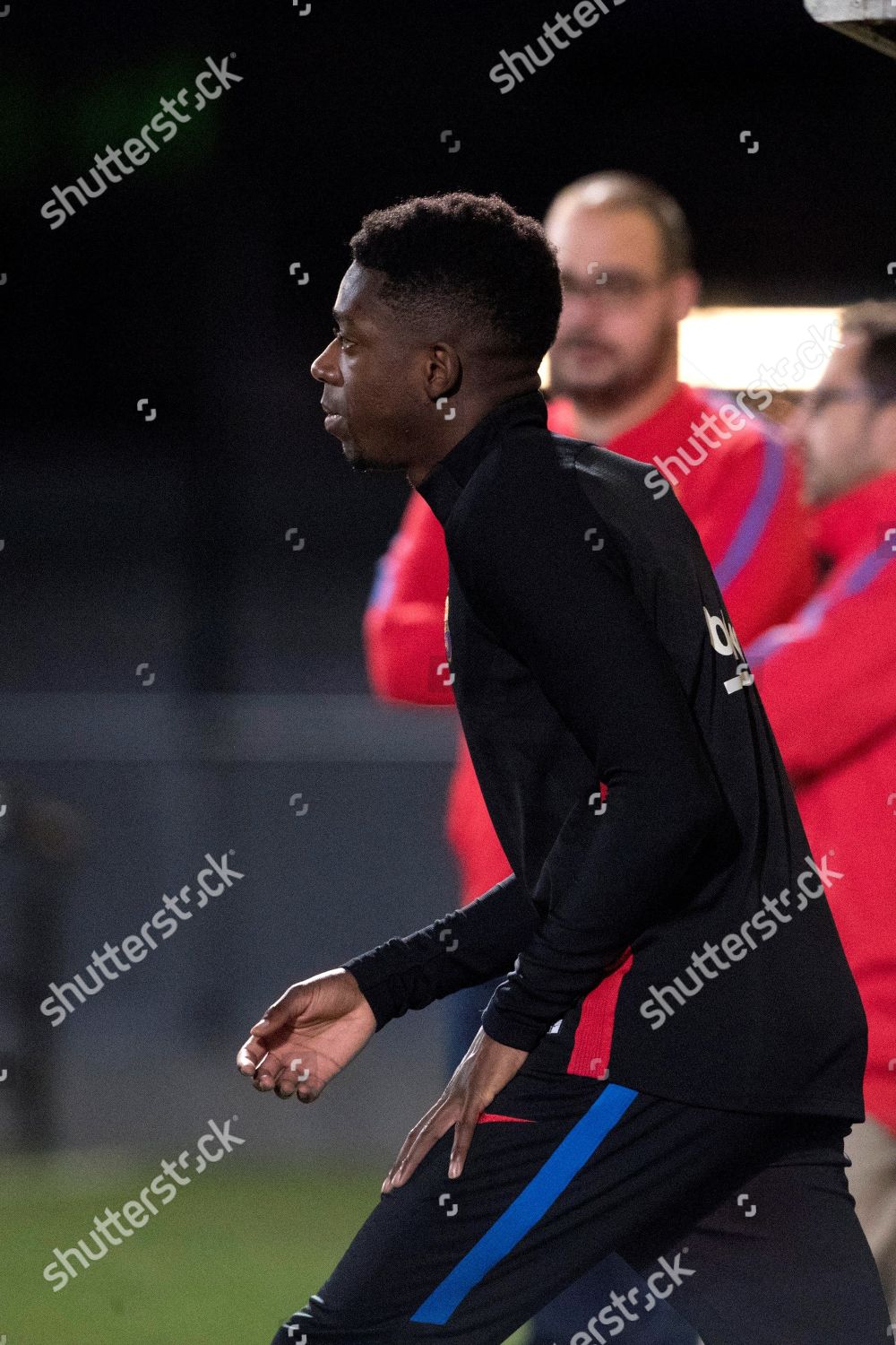 Fc Barcelonas French Striker Ousmane Dembele Editorial Stock Photo ...