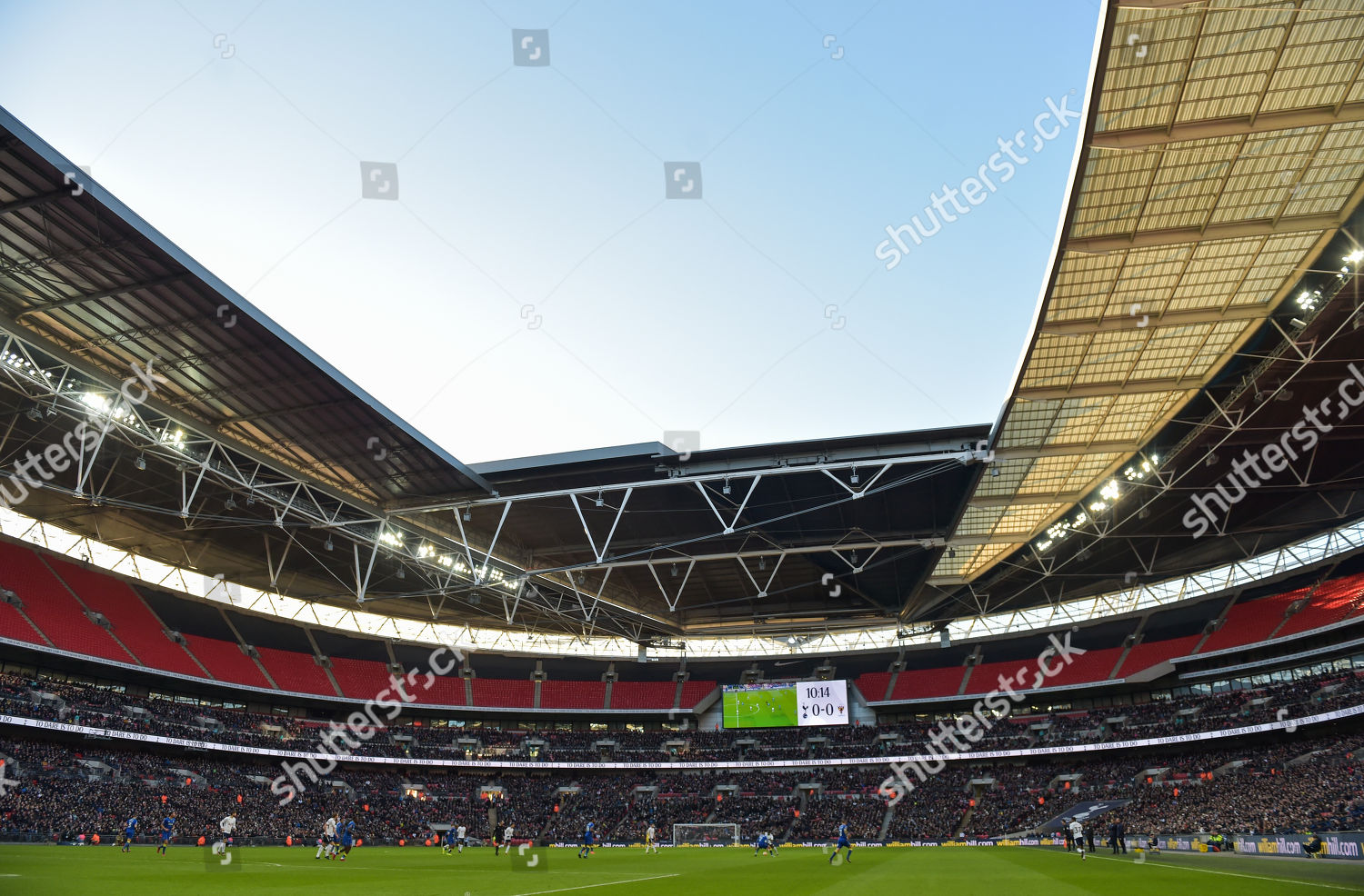 General View Wembley Stadium Empty Upper Editorial Stock Photo - Stock ...