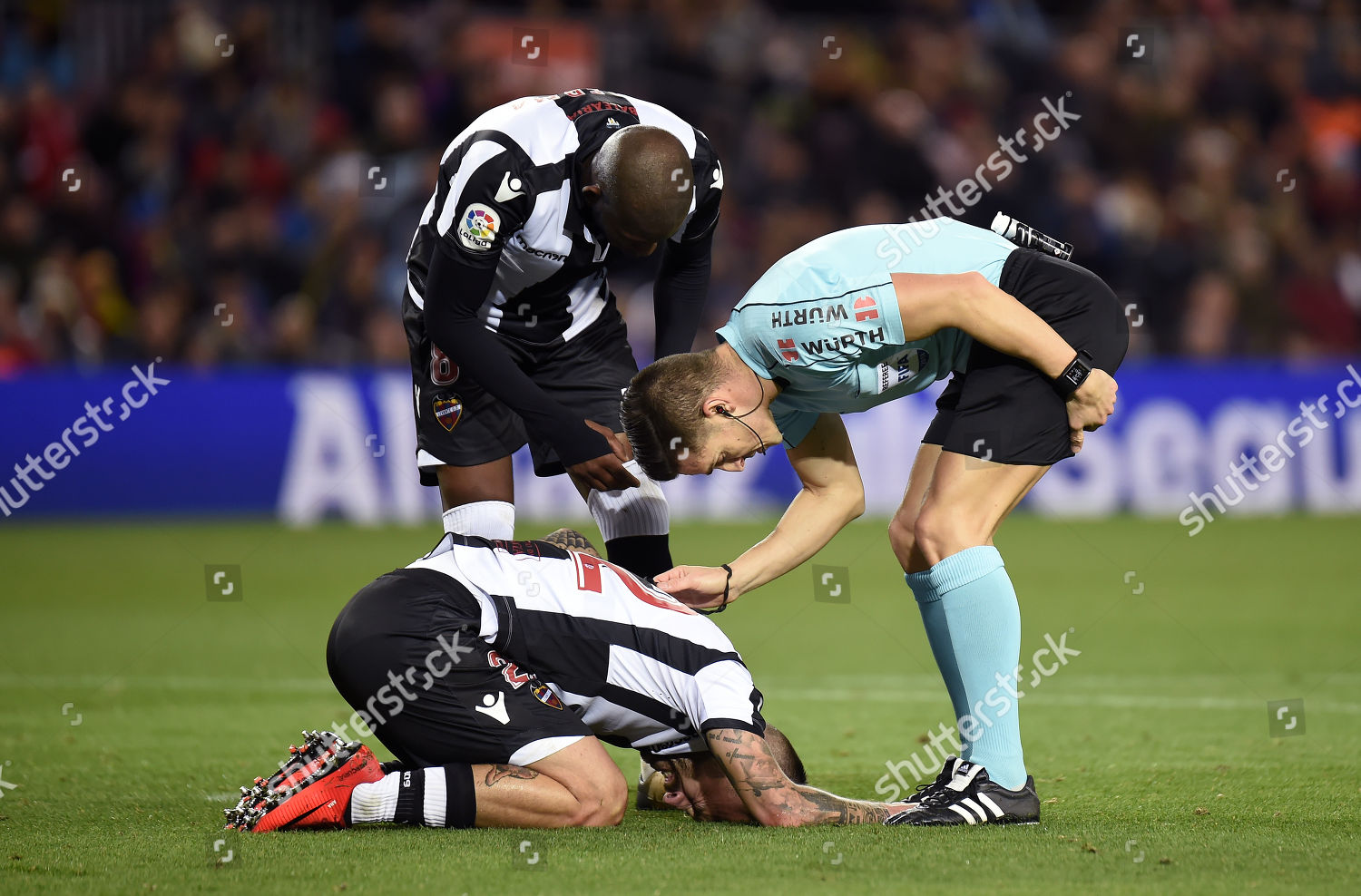Referee Carlos Del Cerro Grande Antonio Editorial Stock Photo Stock