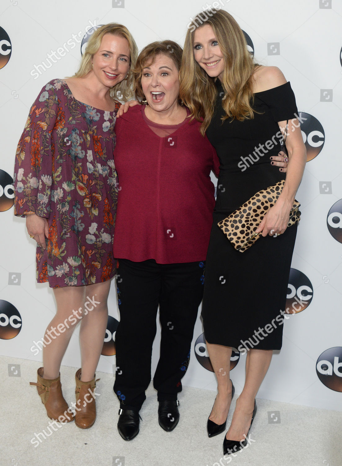 Lecy Goranson Roseanne Barr Sarah Chalke Editorial Stock Photo - Stock ...