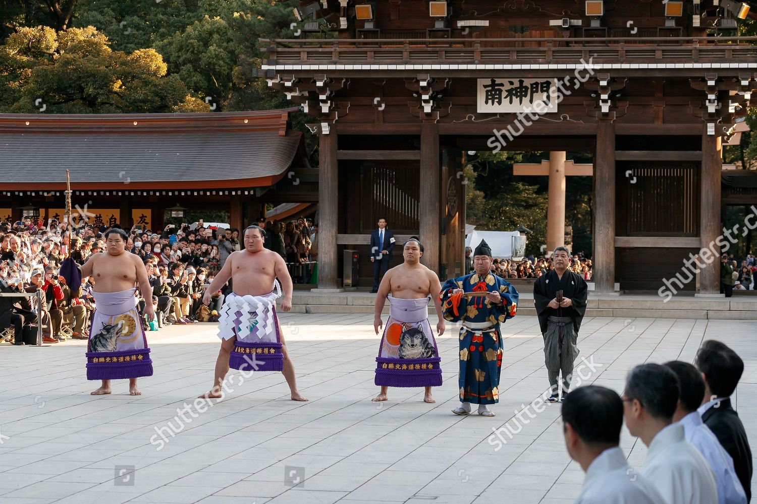 Sumo Wrestler Hakuho Sho 2nd L Editorial Stock Photo - Stock Image ...