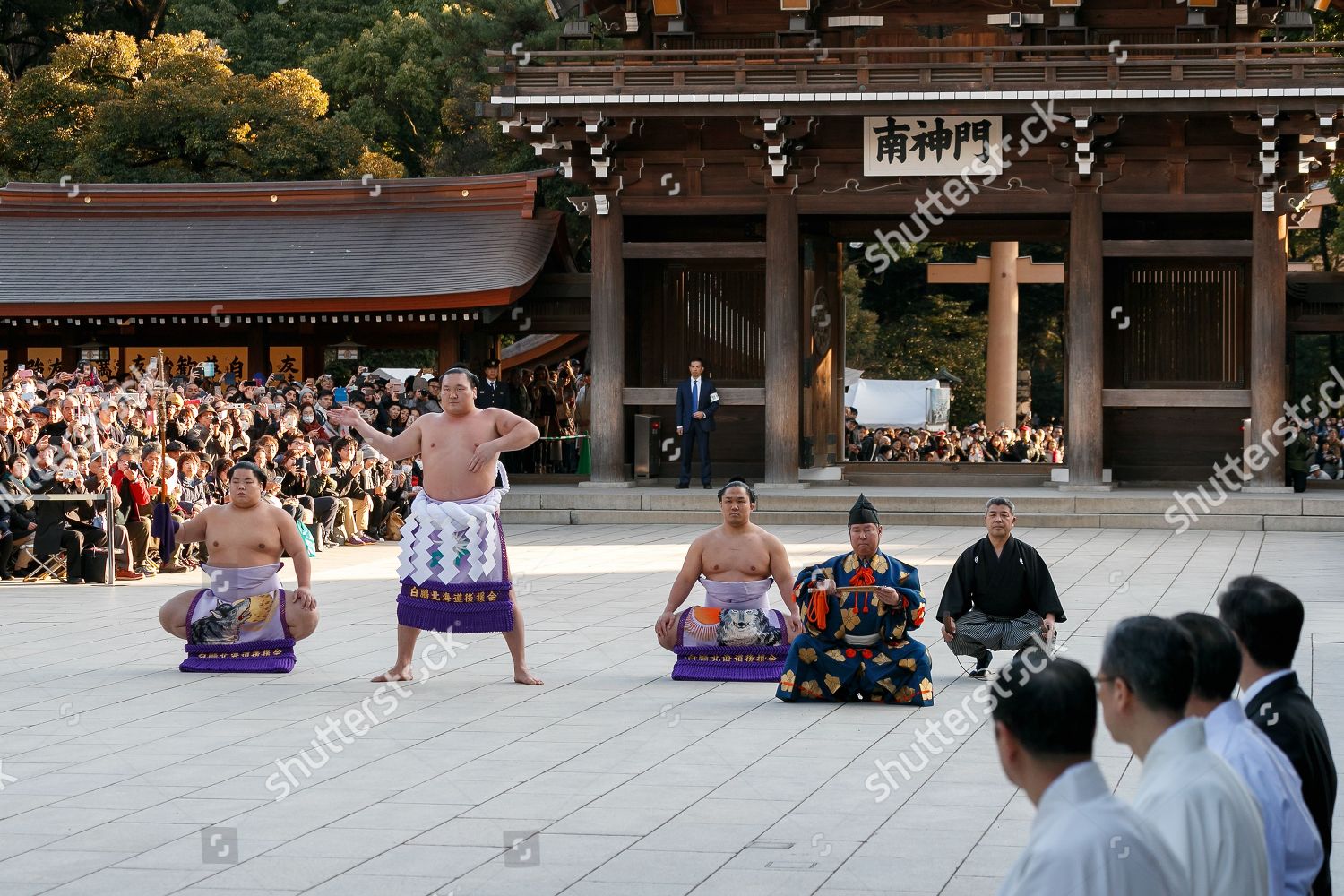 Sumo Wrestler Hakuho Sho 2nd L Editorial Stock Photo - Stock Image ...