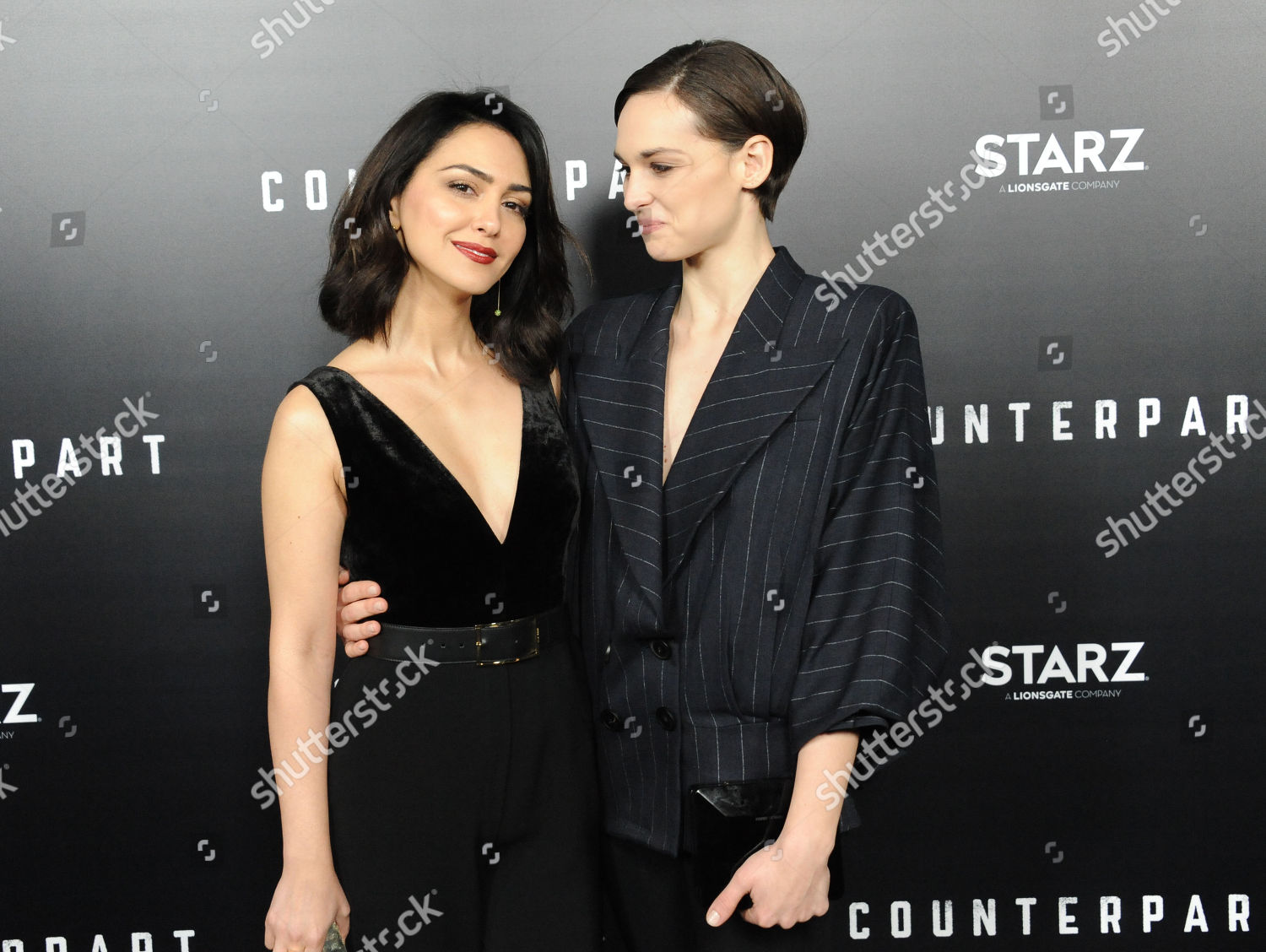 Nazanin Boniadi Sara Serraiocco Editorial Stock Photo Stock Image Shutterstock