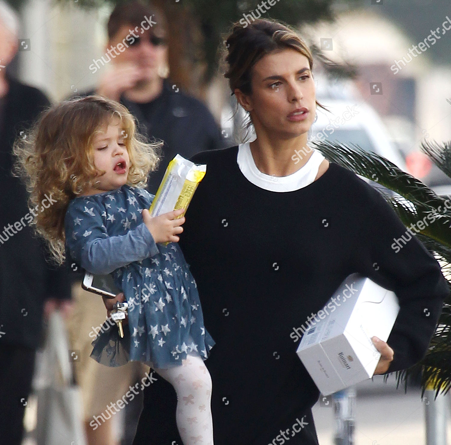 Elisabetta Canalis Skyler Eva Perri Redaktionelles Stockfoto Stockbild Shutterstock