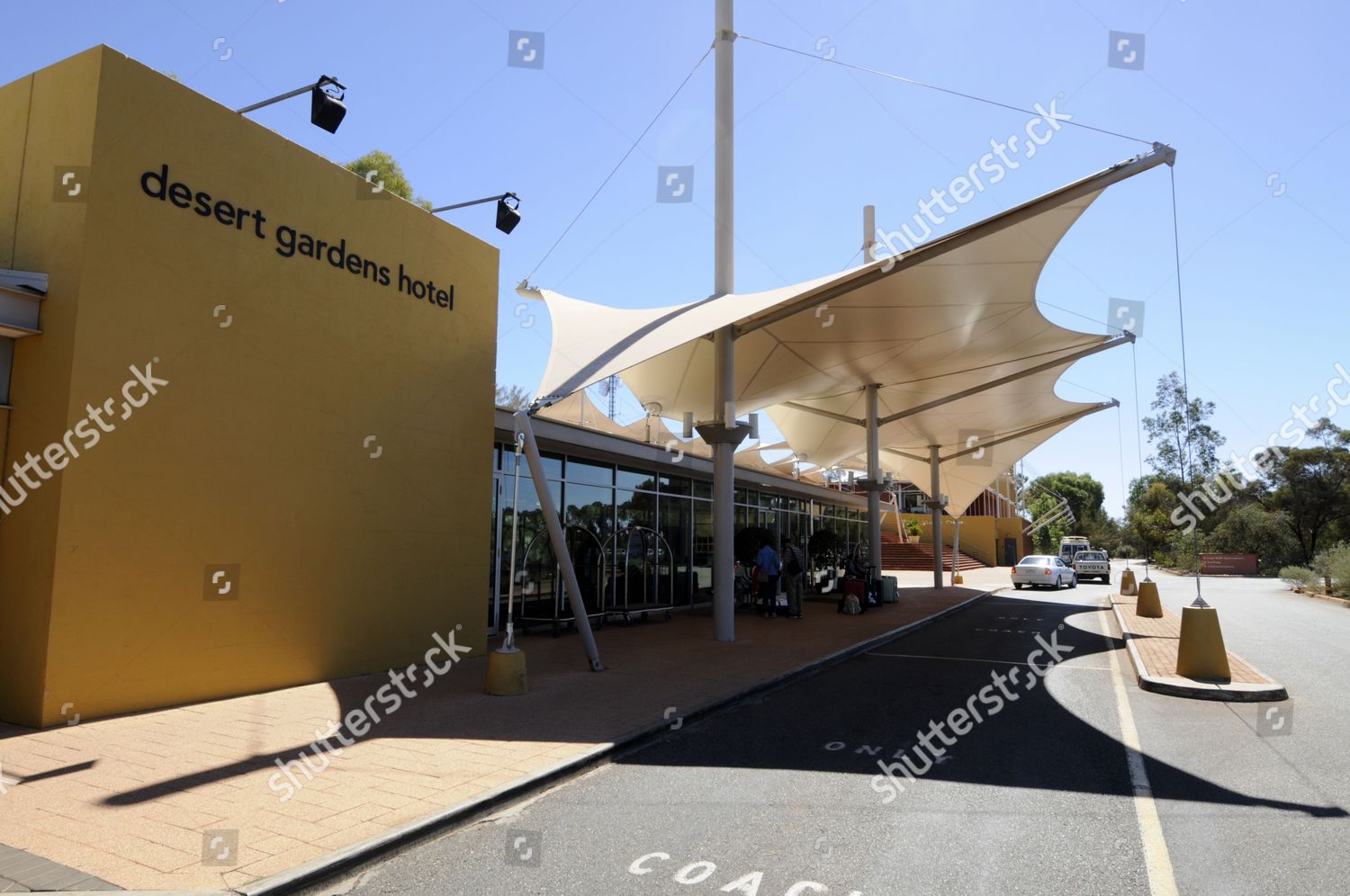 Desert Gardens Hotel Ayers Rock Resort Near Editorial Stock - 