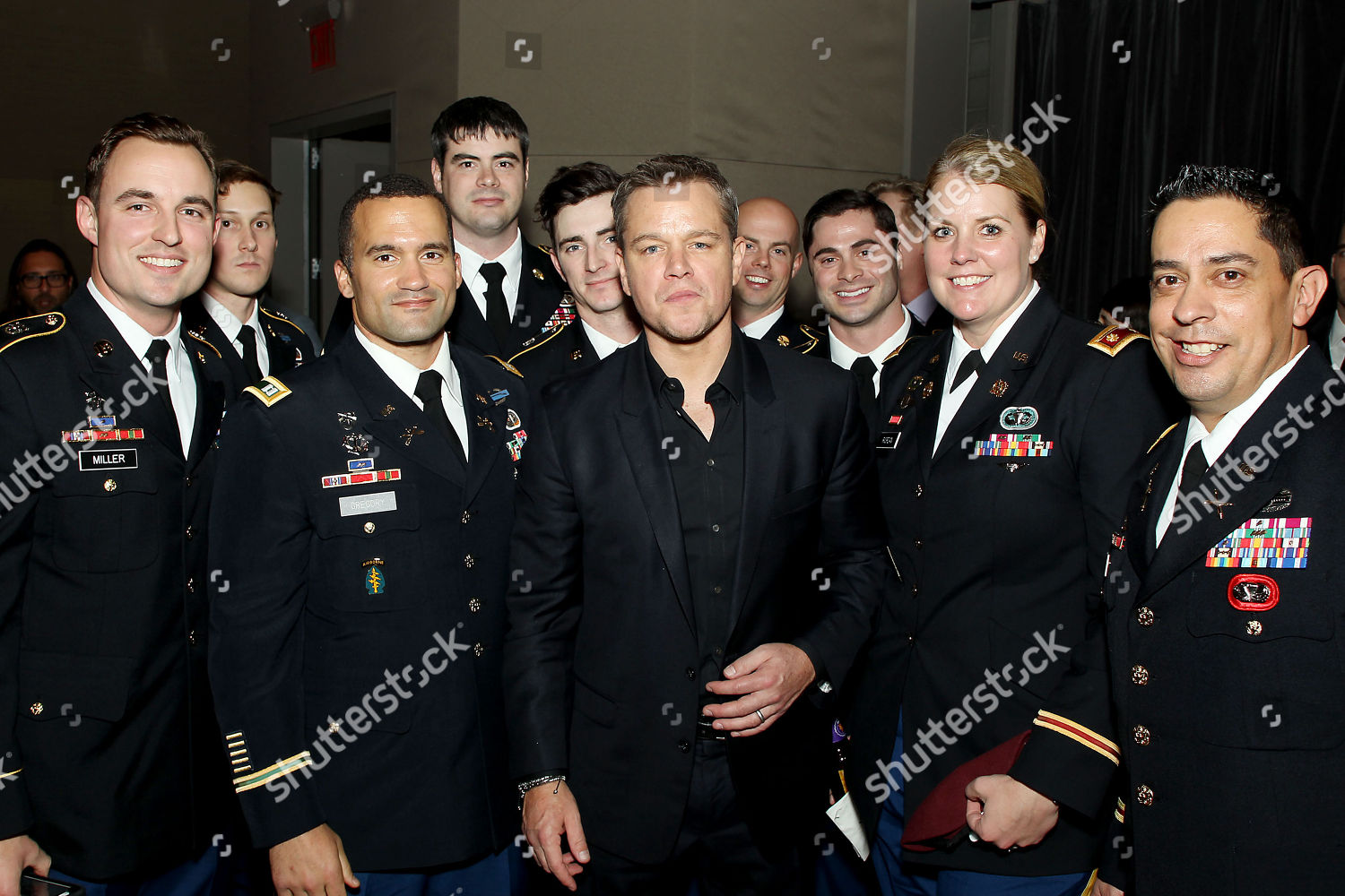 Matt Damon Military Personnel Editorial Stock Photo - Stock Image ...