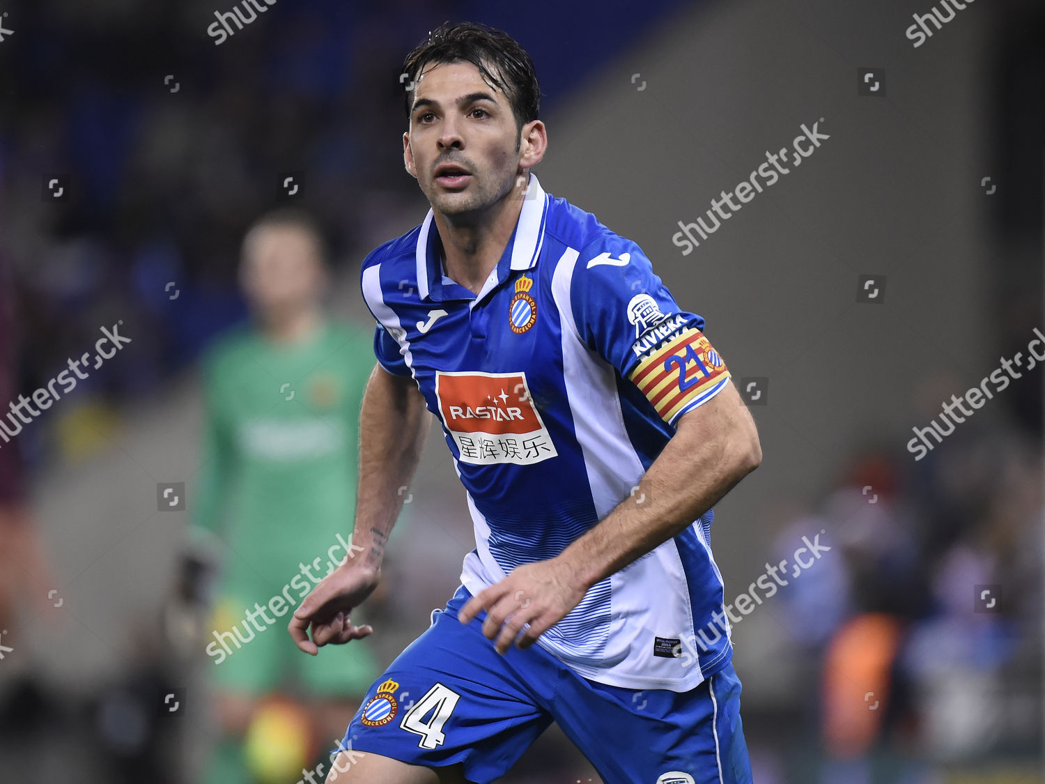 Rcd Espanyol Captain Victor Sanchez Editorial Stock Photo Stock Image Shutterstock