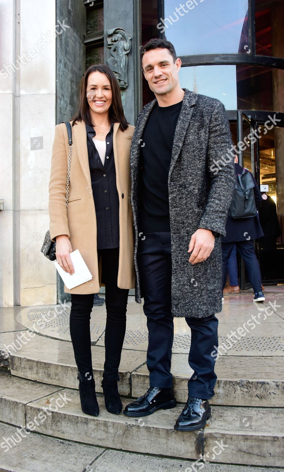 Dan Carter attending the Cerruti 1881 show as part of Paris Men's