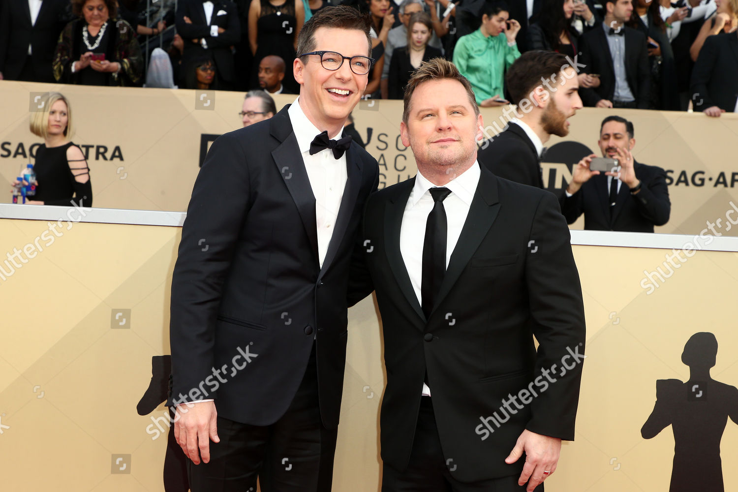 Sean Hayes Scott Icenogle Editorial Stock Photo - Stock Image