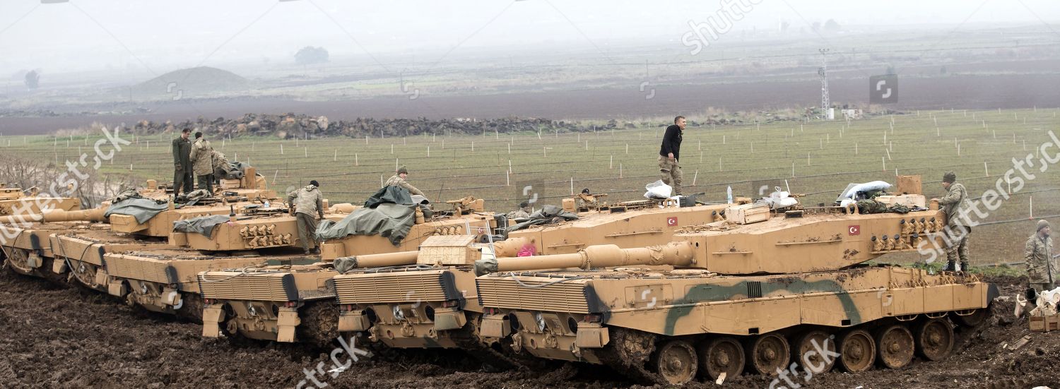Turkish Soldiers Train Their Tanks Armored Vehicles Editorial Stock Photo Stock Image Shutterstock