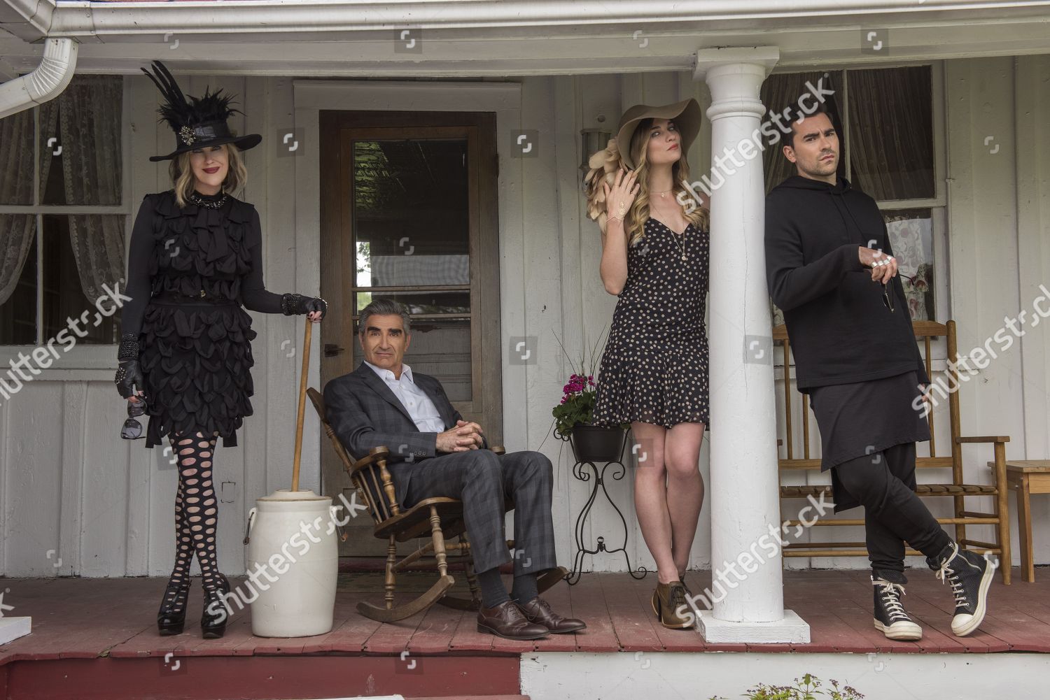 S4 CATHERINE O'HARA EUGENE LEVY ANNIE Editorial Stock Photo - Stock