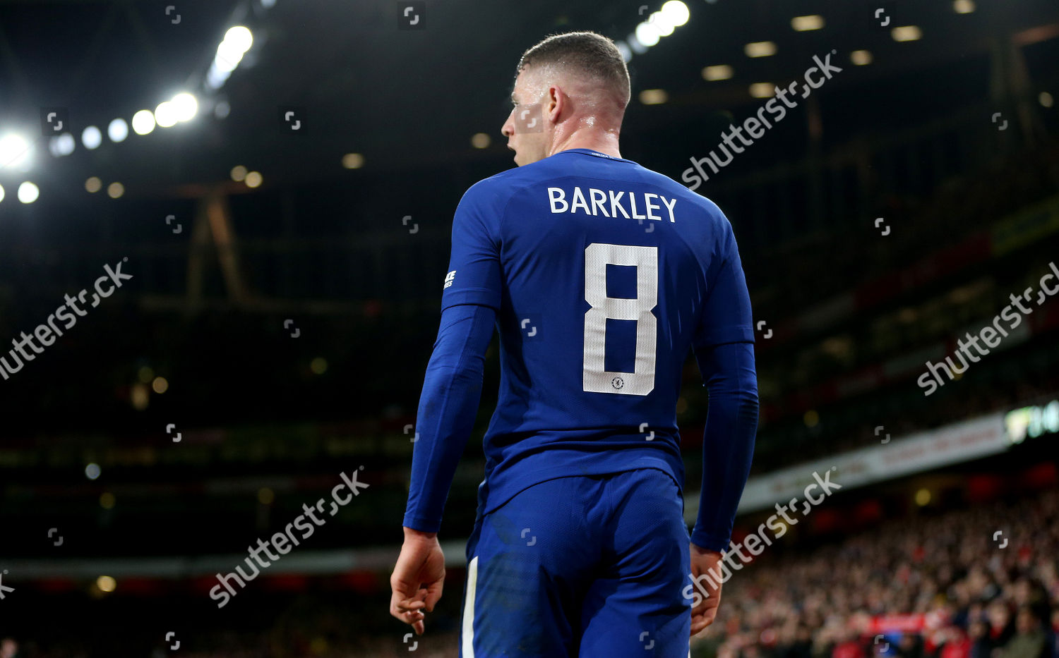 Ross Barkley Chelsea wearing number 8 