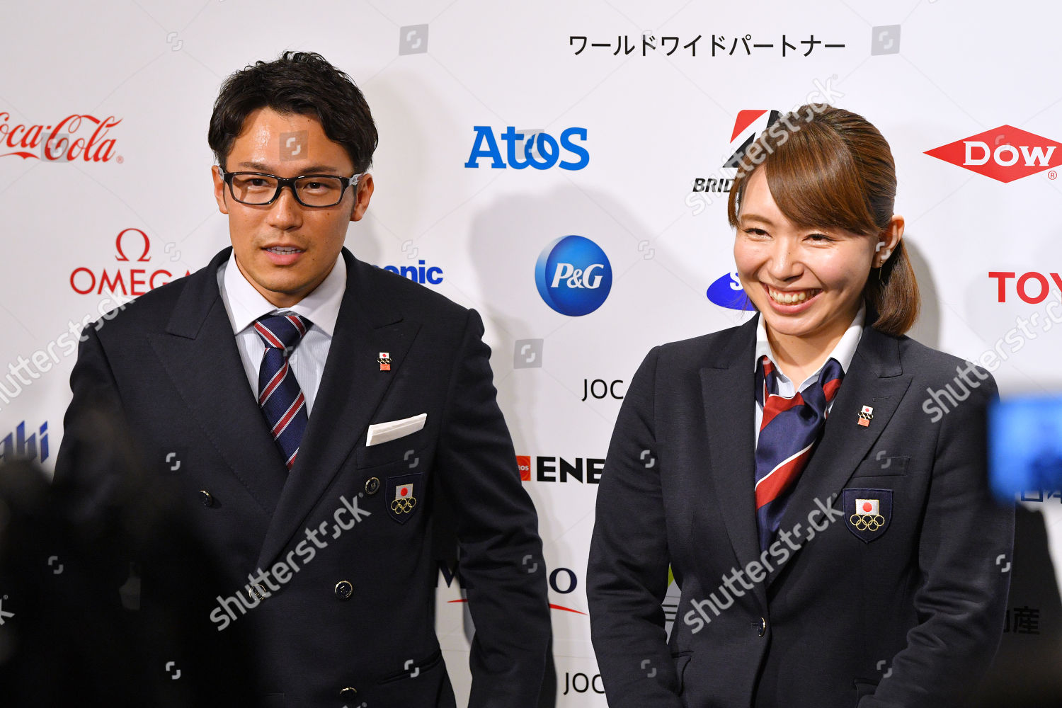 Lr Joji Kato Mari Motohashi Jpn Editorial Stock Photo Stock Image