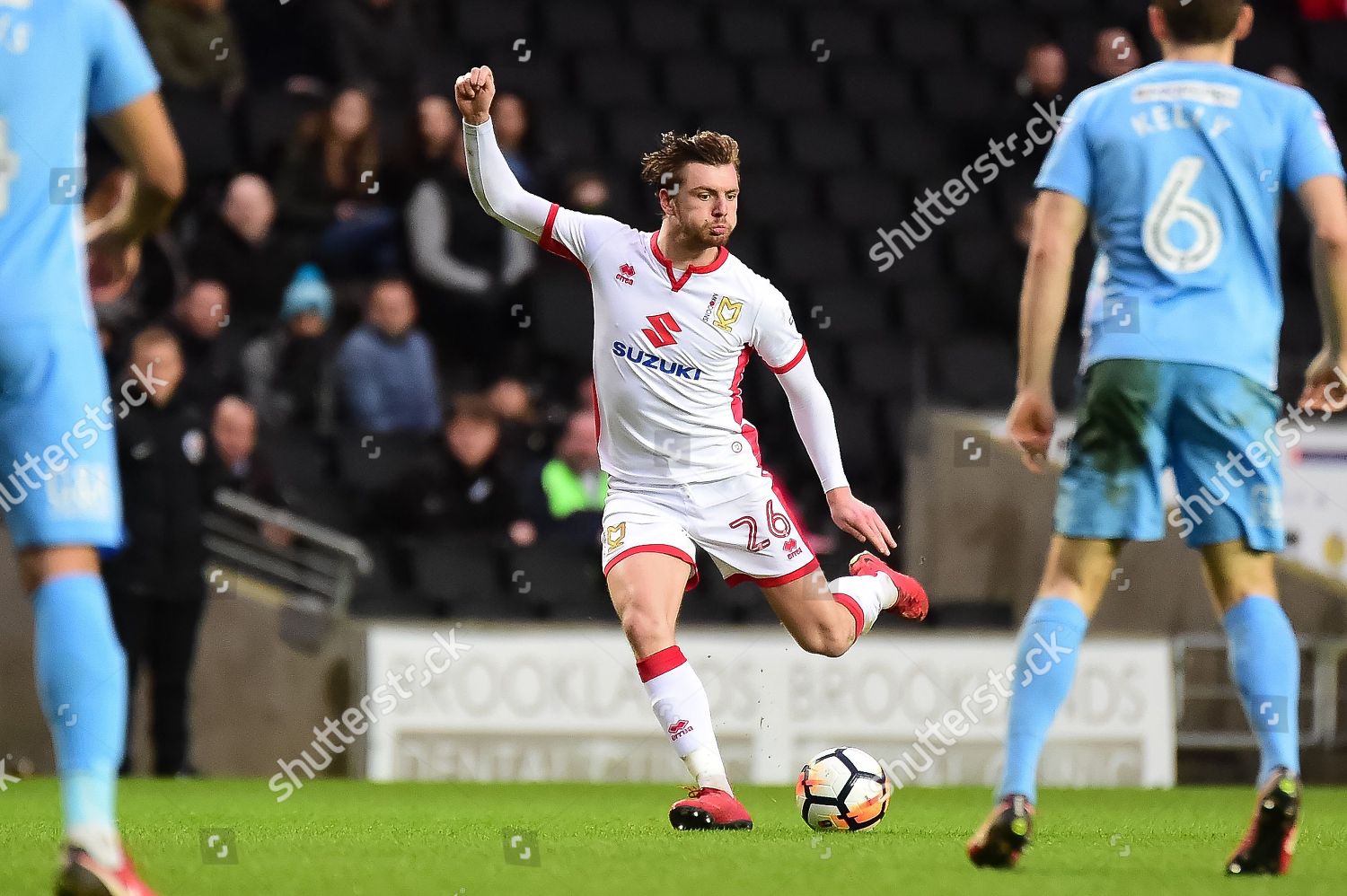 Milton Keynes Dons Midfielder Alex Gilbey Editorial Stock Photo - Stock ...