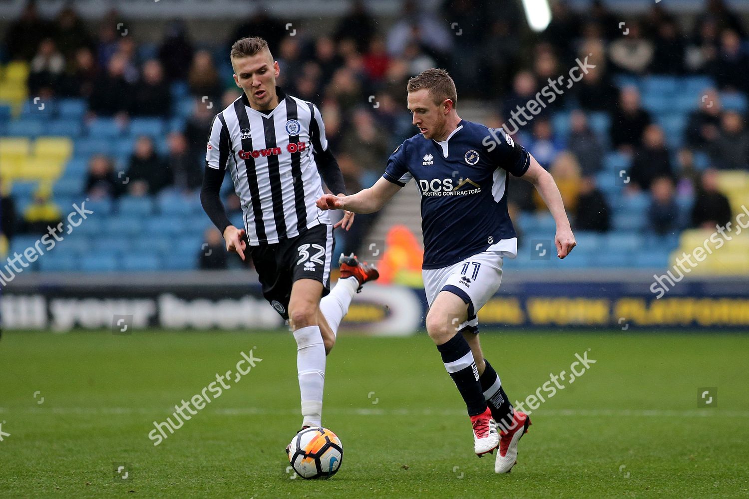 Shane Ferguson Millwall Action During Millwall Editorial Stock Photo ...