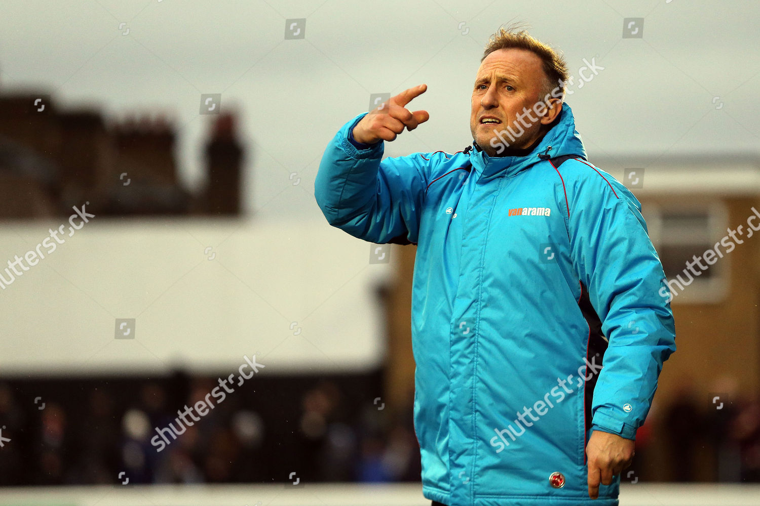 Solihull Moors Manager Mark Yates During Editorial Stock Photo Stock