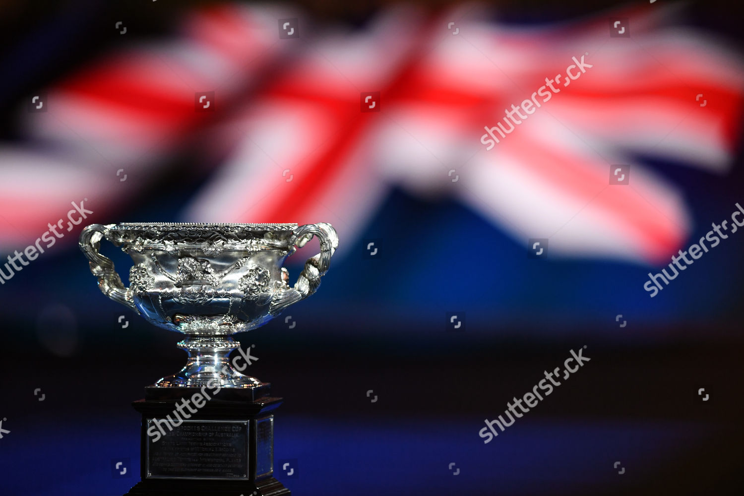 Australian Open Mens Final Trophy Known Editorial Stock Photo Stock