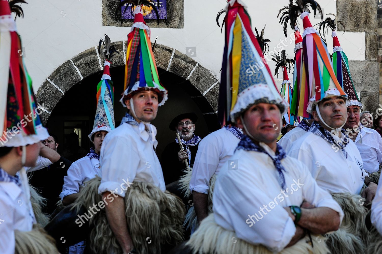 Group Joaldunaks Known Zanpantzar Take Part Editorial Stock Photo ...