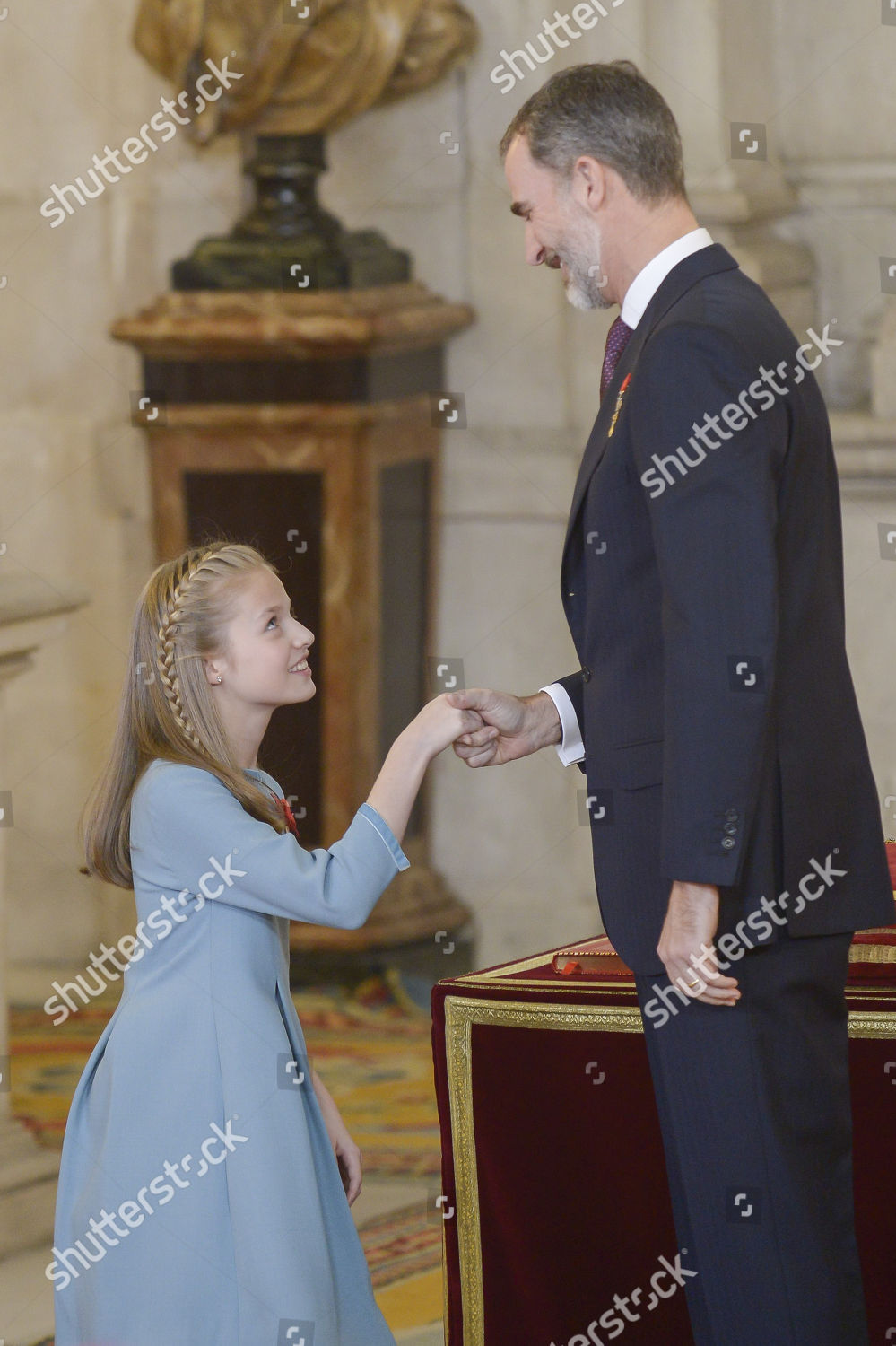 Princess Leonor King Felipe Editorial Stock Photo - Stock Image ...