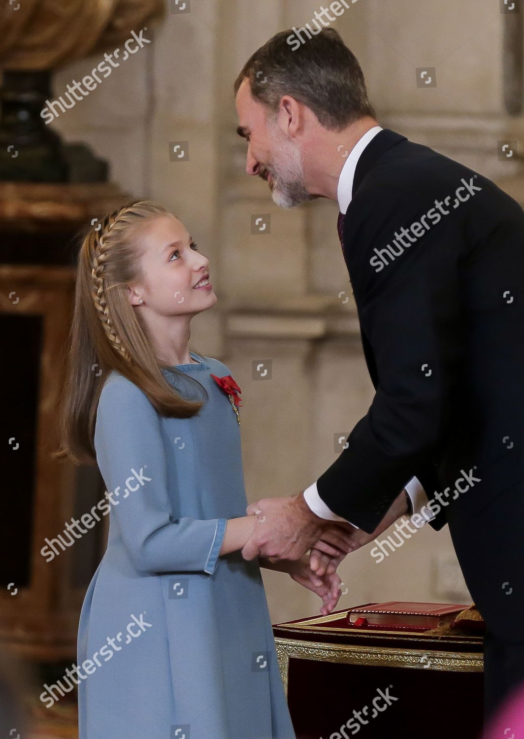 Princess Leonor King Felipe Editorial Stock Photo - Stock Image ...