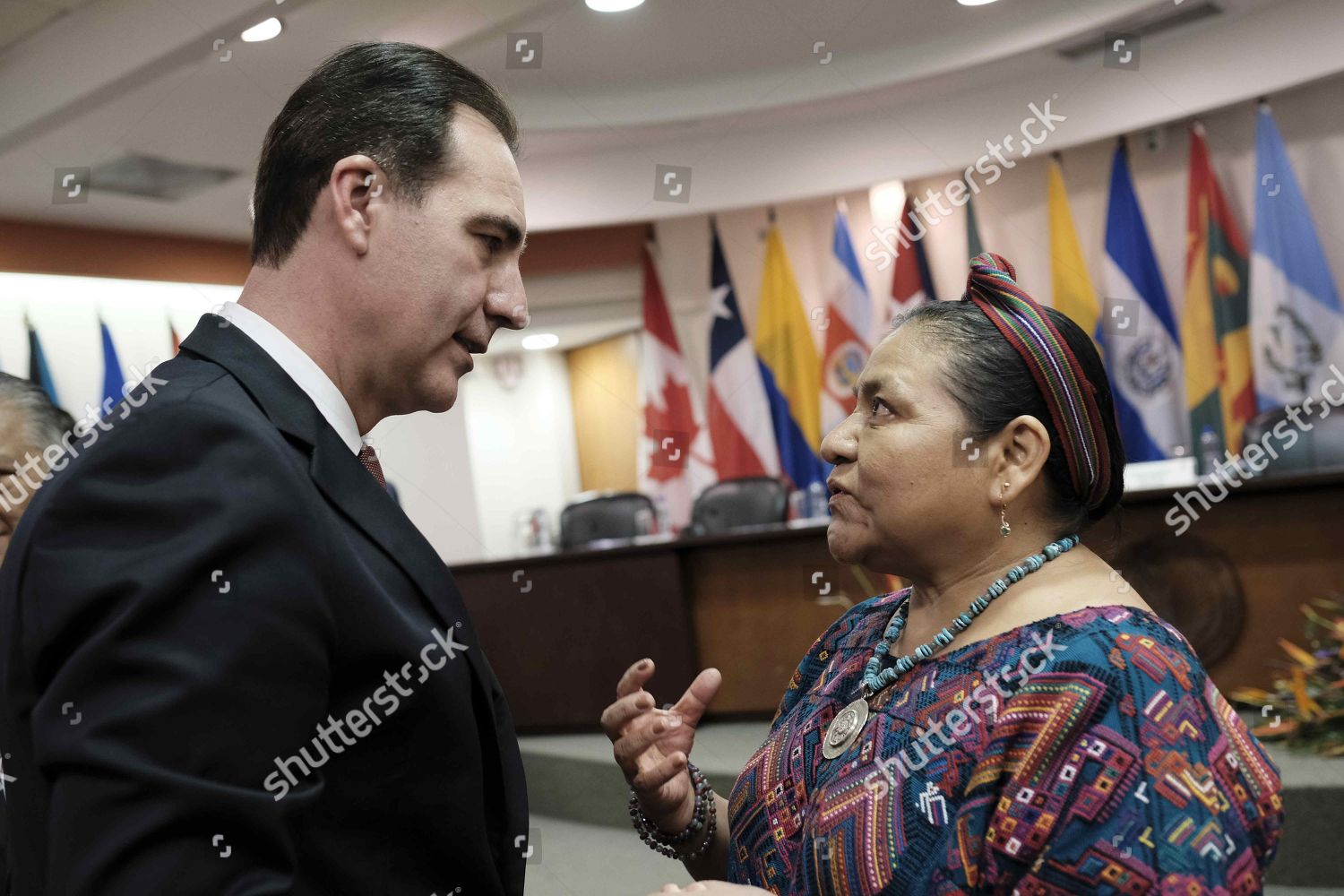 Rigoberta Menchu Eduardo Ferrer Macgregor Editorial Stock Photo Stock