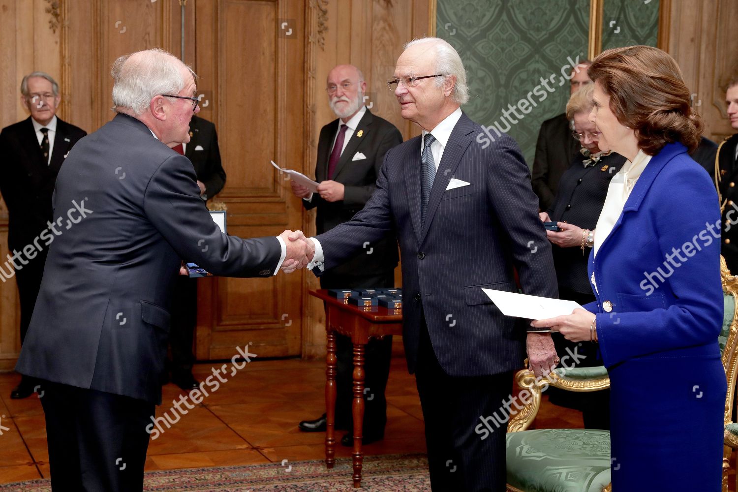 King Carl Gustaf Queen Silvia Thord Editorial Stock Photo - Stock Image ...