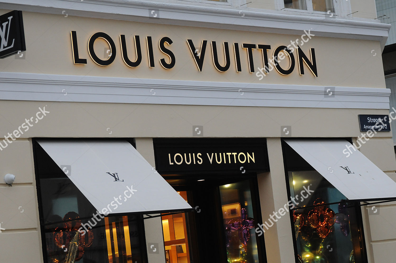 Louis Vuitton luxury store danish captial on Editorial Stock - Stock Image | Shutterstock