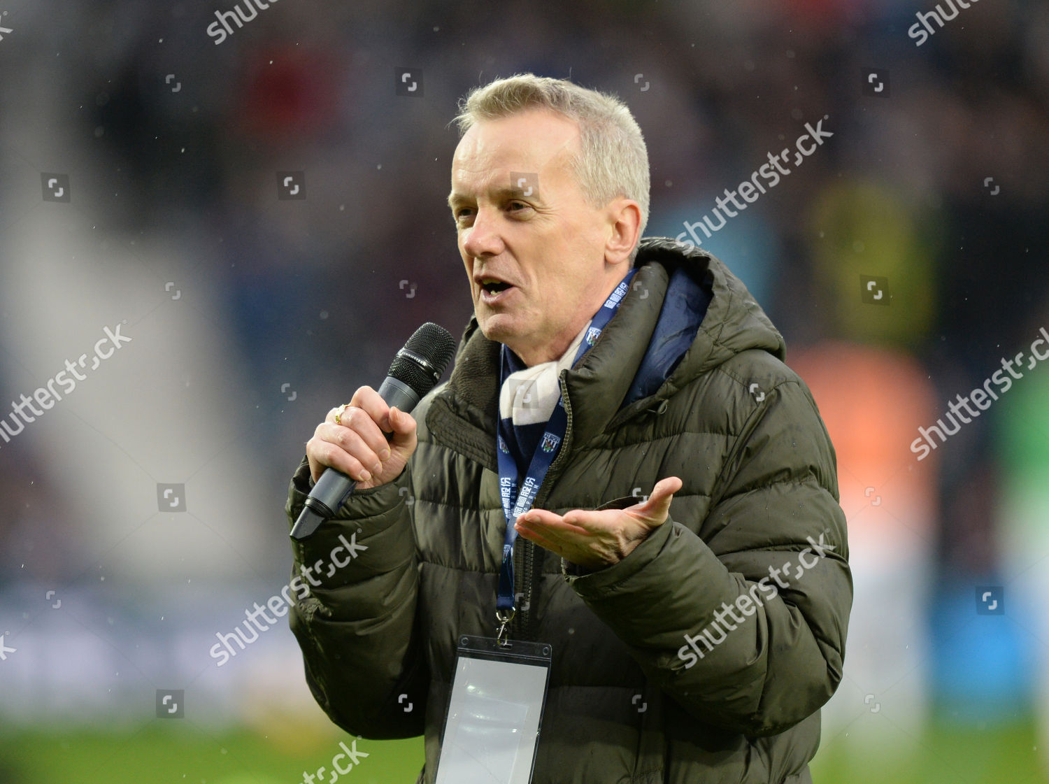 Comedian Frank Skinner West Bromwich Albion Editorial Stock Photo ...
