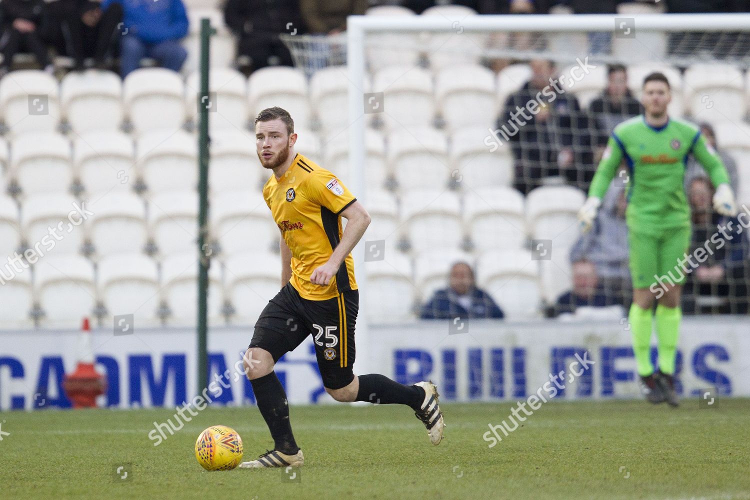 Mark Obrien Newport County Action During Editorial Stock Photo - Stock ...