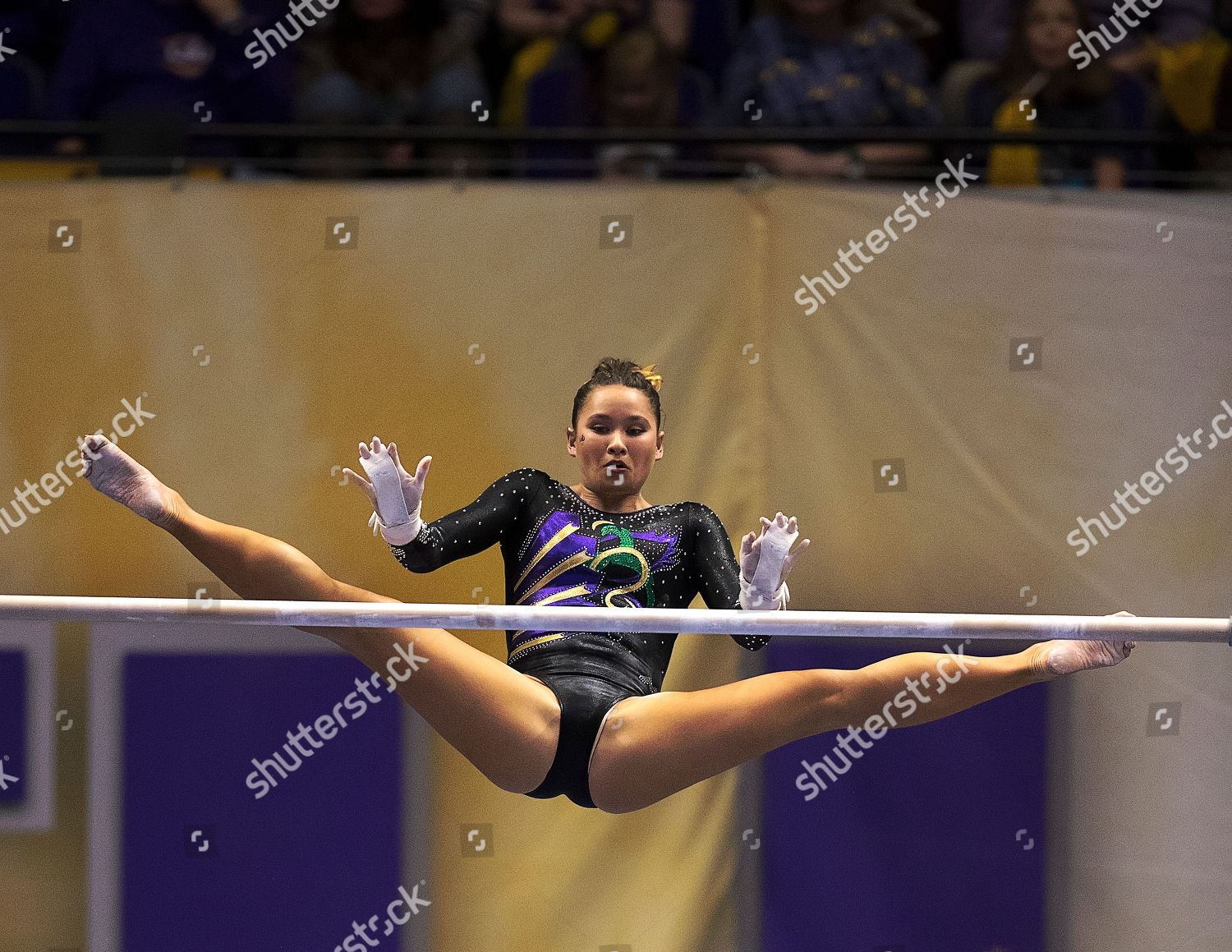 Lsu Gymnast Sarah Finnegan Performs On Editorial Stock Photo - Stock ...