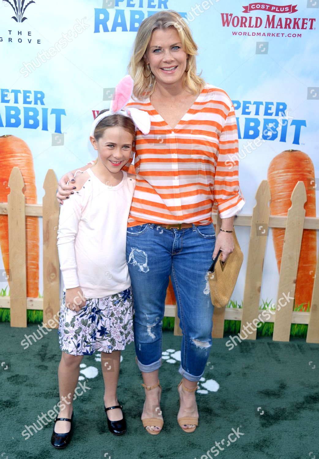 Alison Sweeney Daughter Megan Sanov Editorial Stock Photo - Stock Image