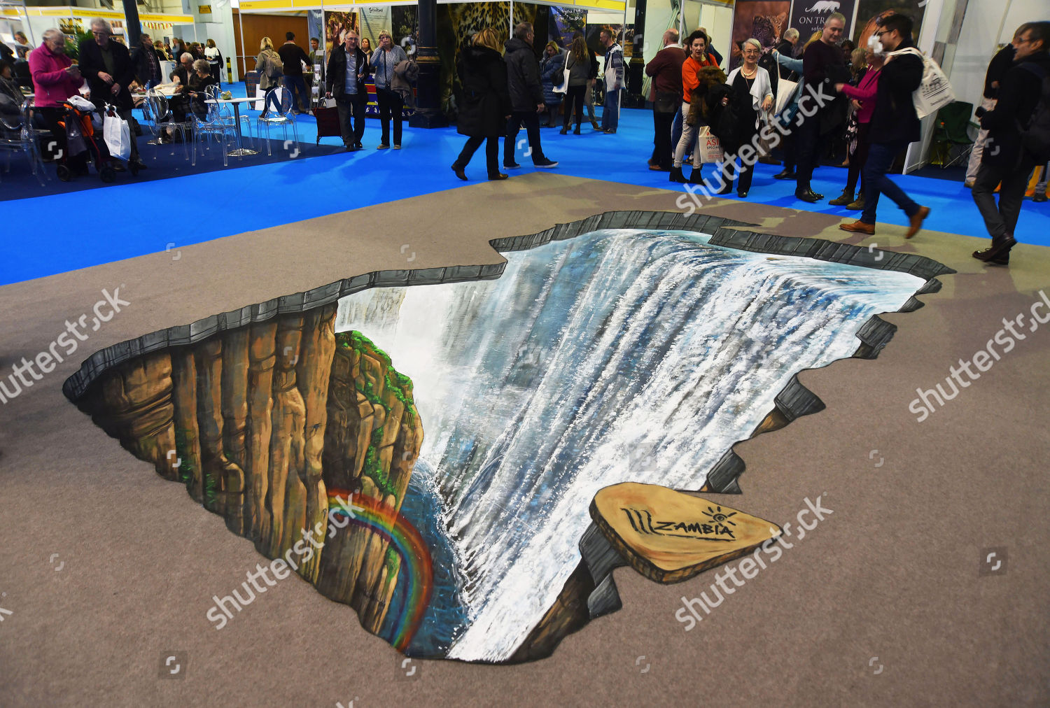 Zambia Art Illusion Editorial Stock Photo - Stock Image | Shutterstock