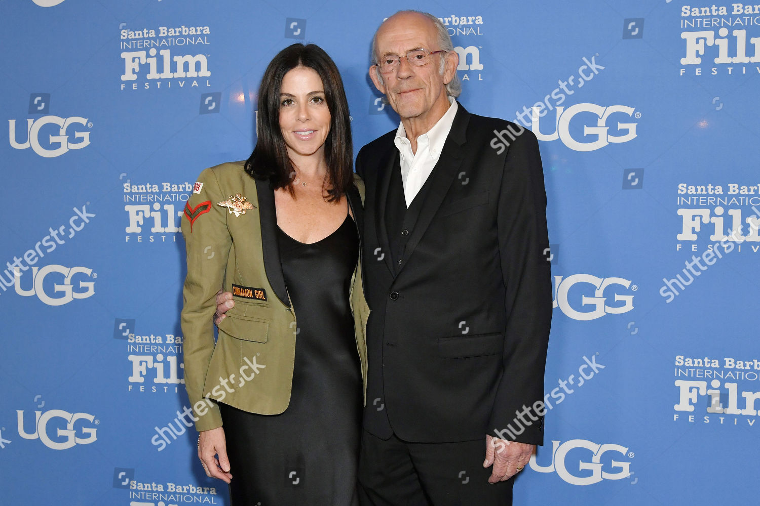 Lisa Loiacono Christopher Lloyd Editorial Stock Photo - Stock Image