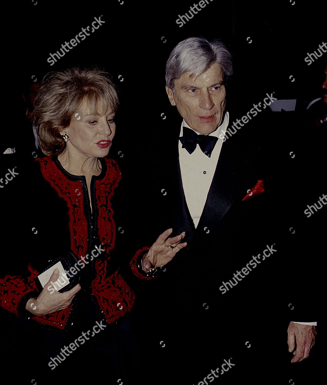 Senator John Warner Barbara Walters Arrive Editorial Stock Photo ...