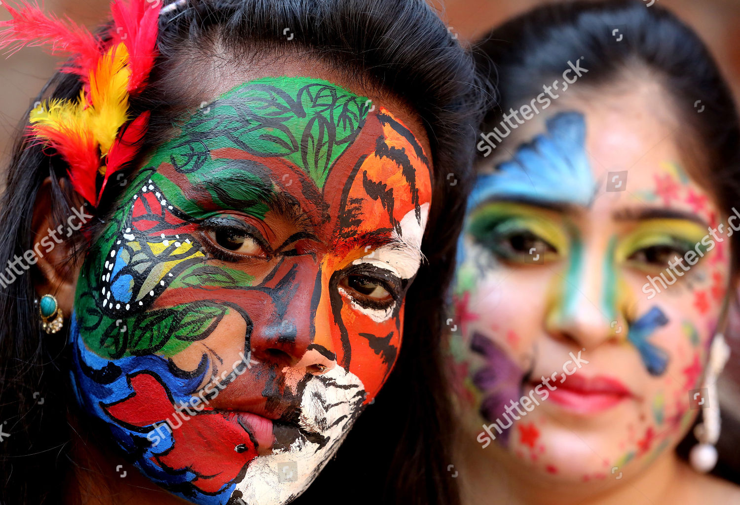 face painting on environment