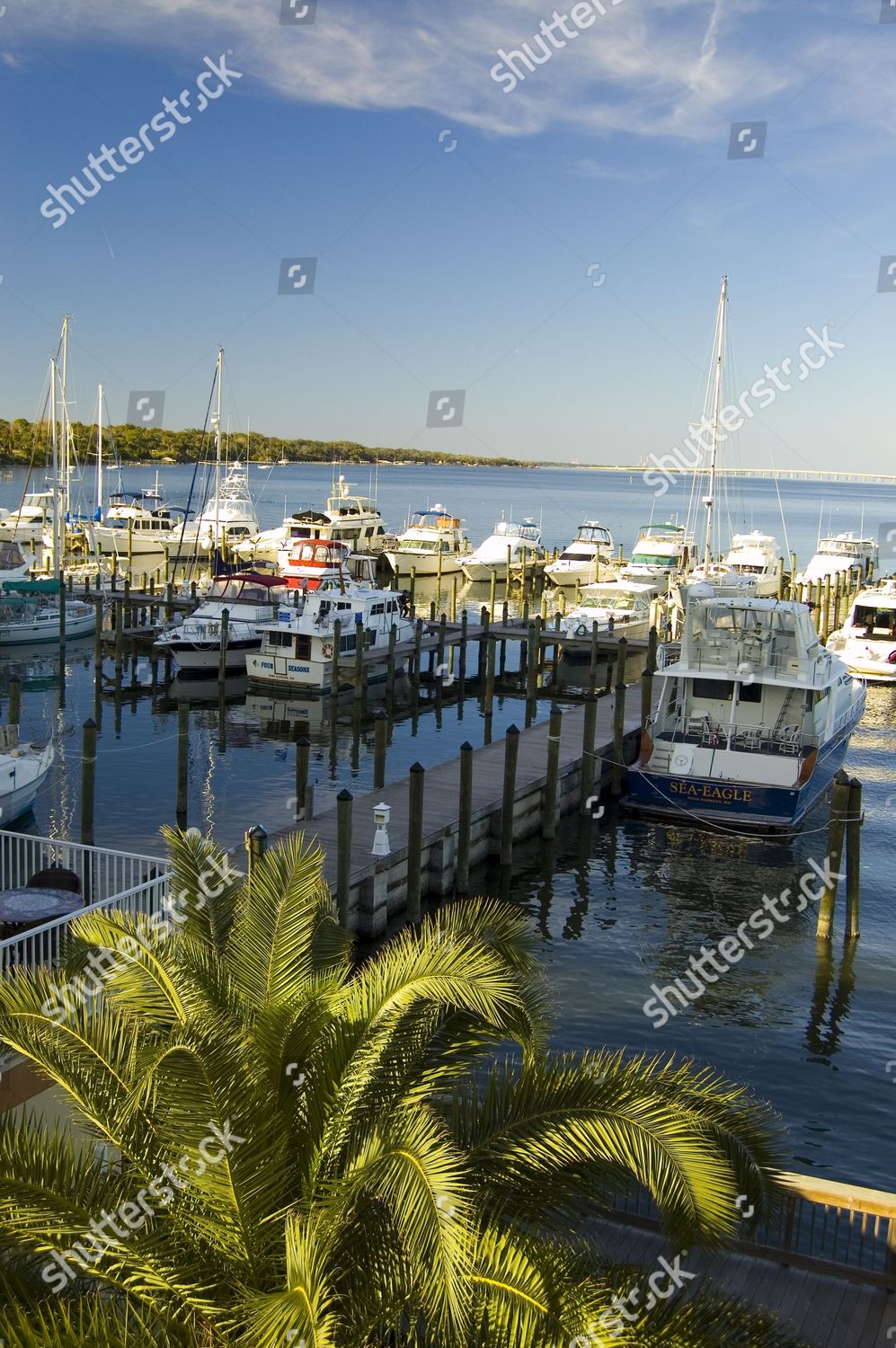 Cocoa Village Marina Cocoa Beach Cape Editorial Stock Photo Stock