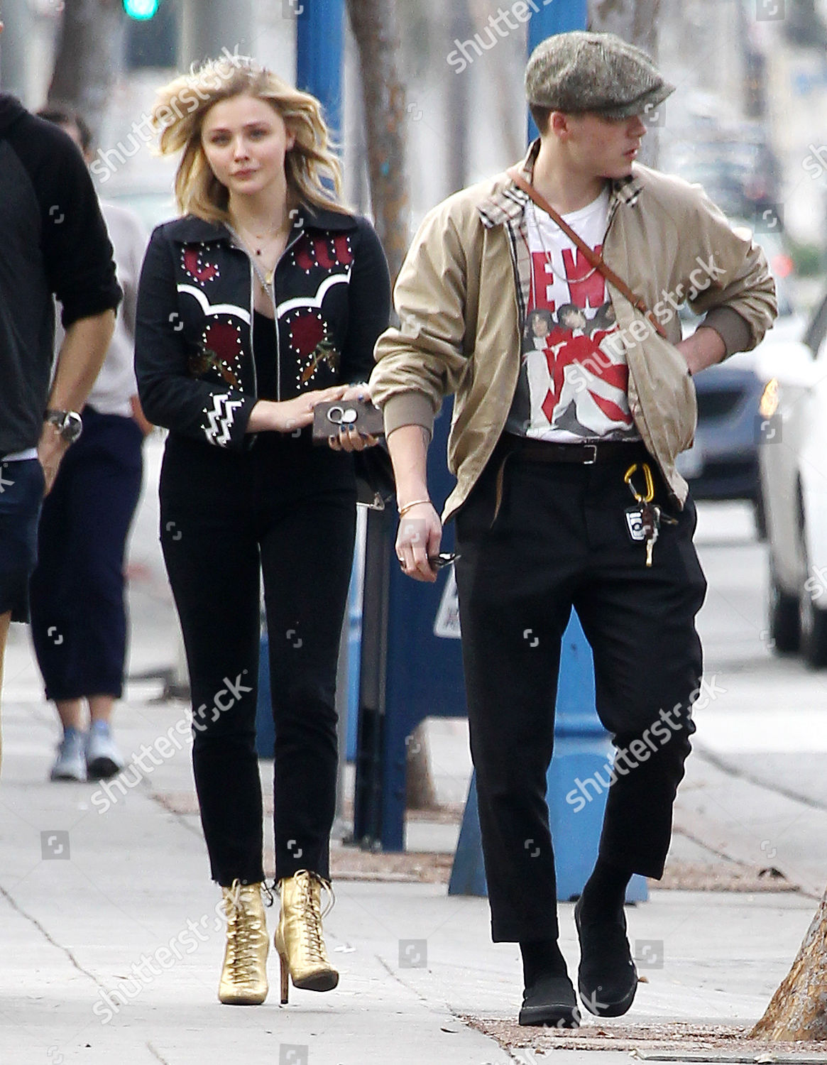 Chloe Grace Moretz Brooklyn Beckham Editorial Stock Photo - Stock Image ...