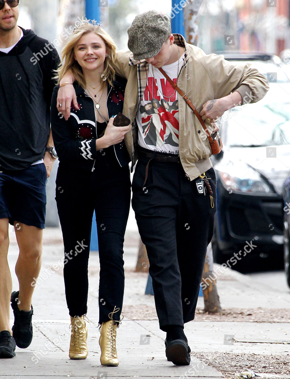 Chloe Grace Moretz Brooklyn Beckham Editorial Stock Photo - Stock Image ...