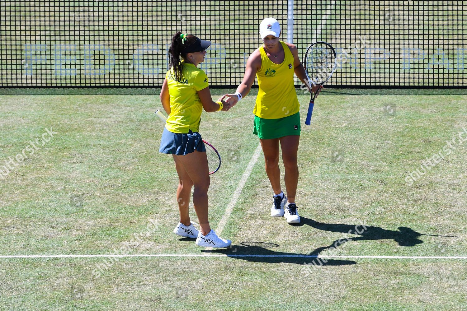 Casey Dellacqua Ashleigh Barty Editorial Stock Photo - Stock Image