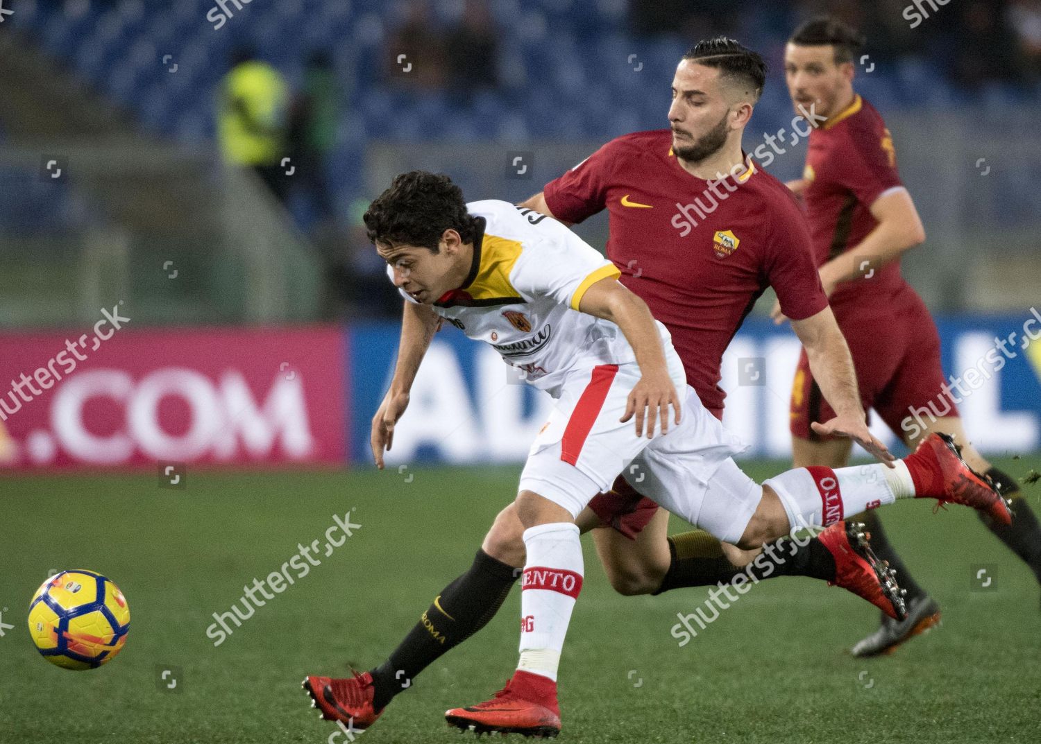 Romas Kostas Manolas R Beneventos Guilherme Action Editorial Stock Photo Stock Image Shutterstock