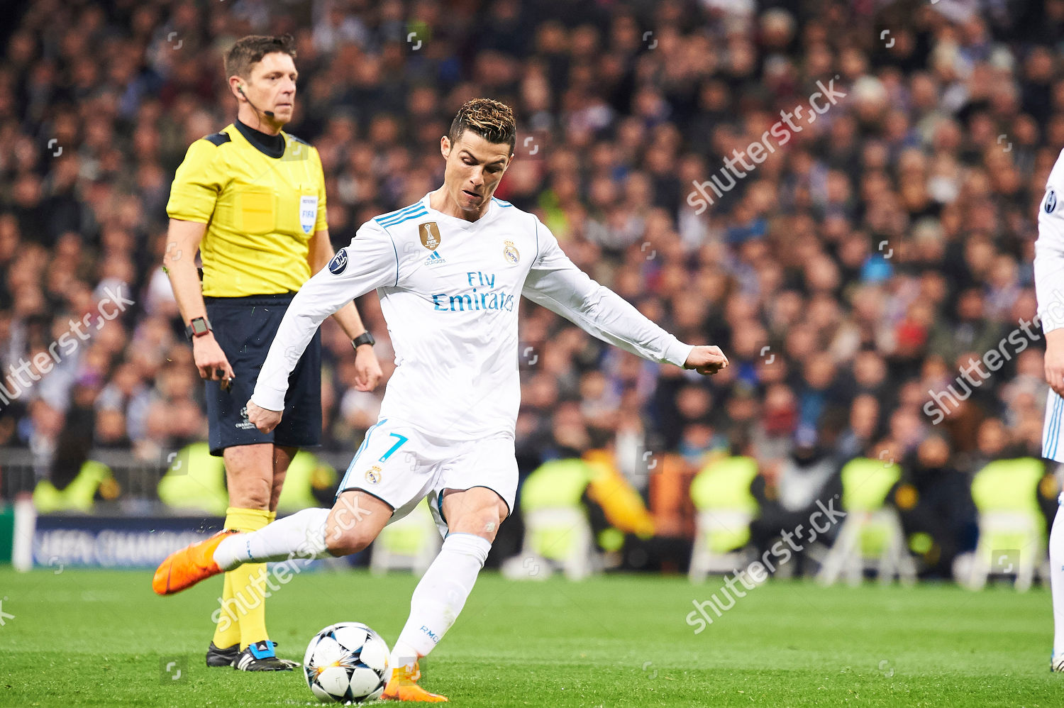 Cristiano Ronaldo Forward Real Madrid Editorial Stock Photo - Stock ...