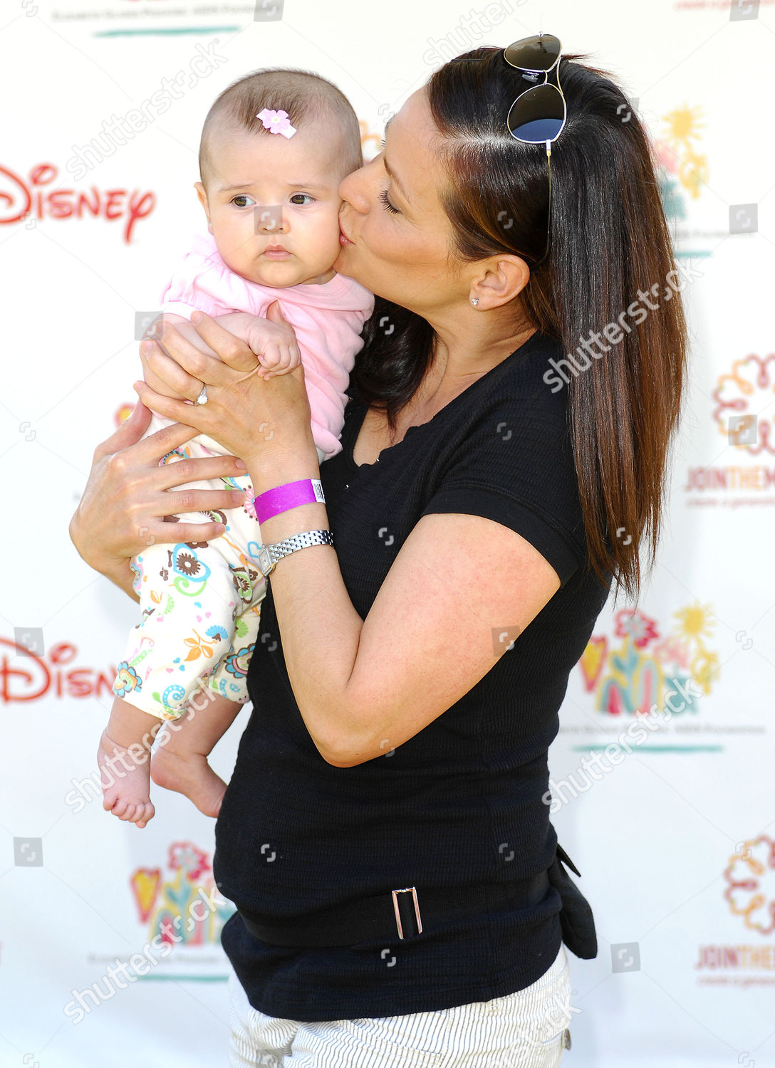 Constance Marie Daughter Luna Marie Editorial Stock Photo Stock Image