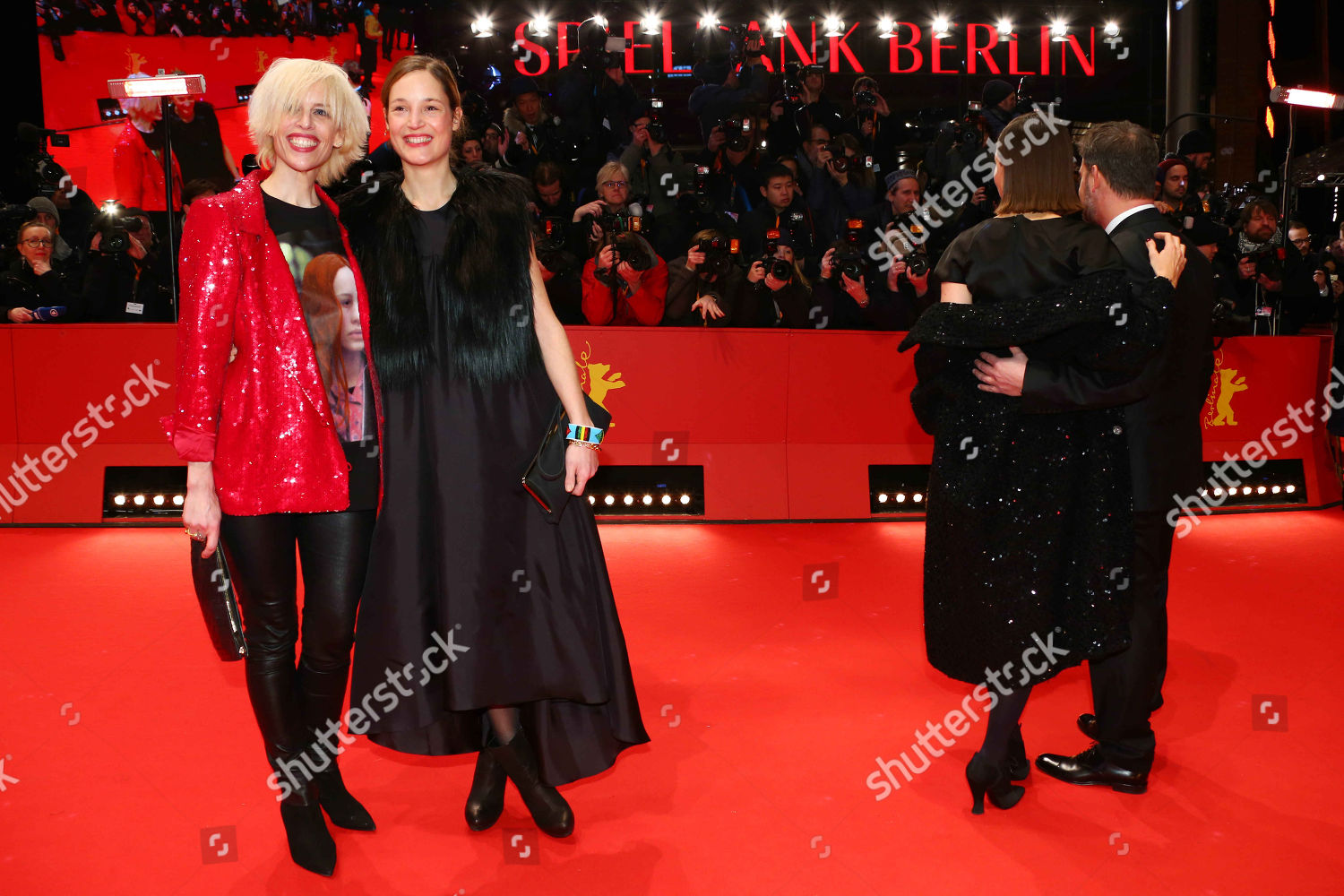 Katja Eichinger Vicky Krieps Editorial Stock Photo - Stock Image