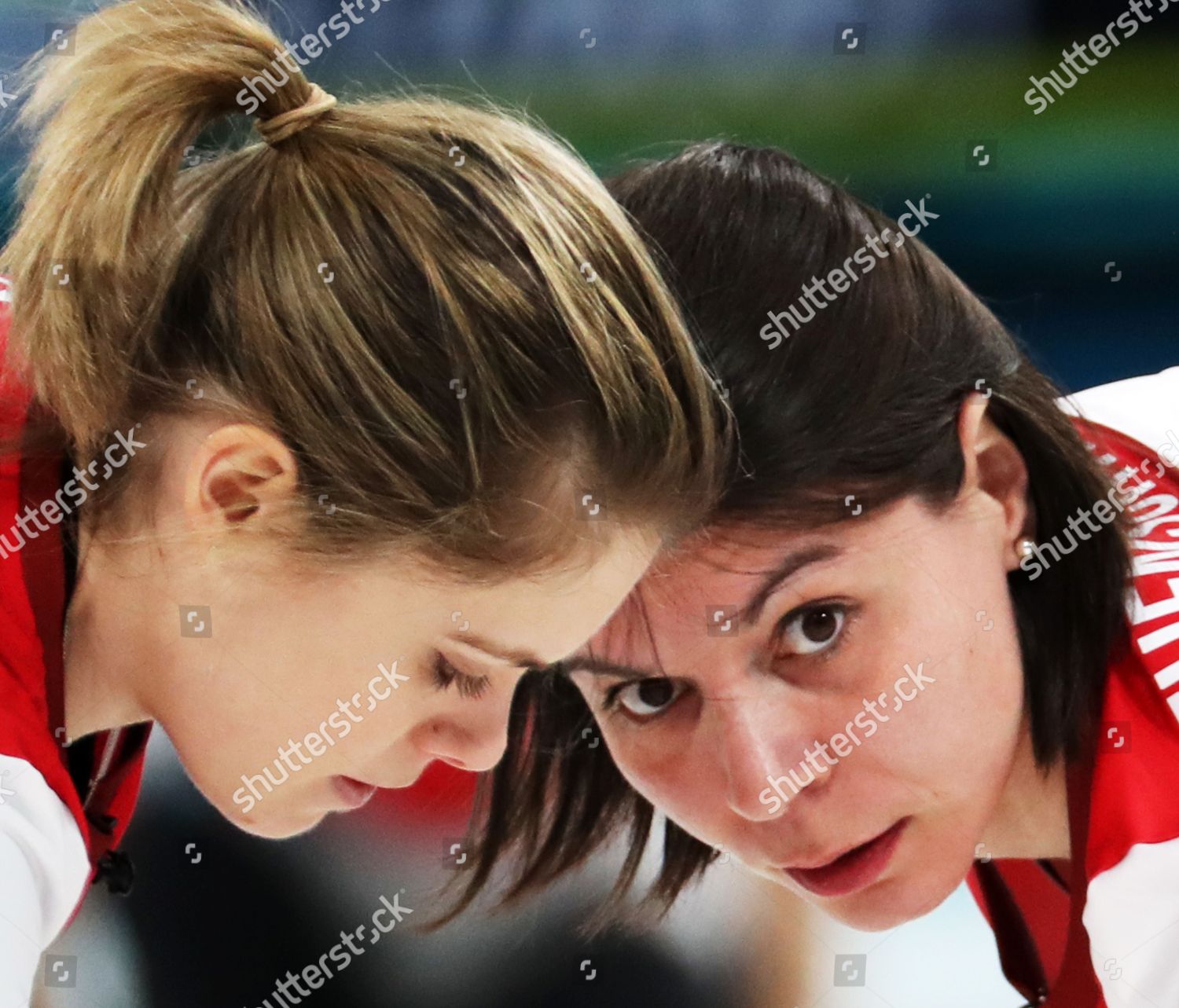 Marlene Albrecht L Esther Neuenschwander R Editorial Stock Photo